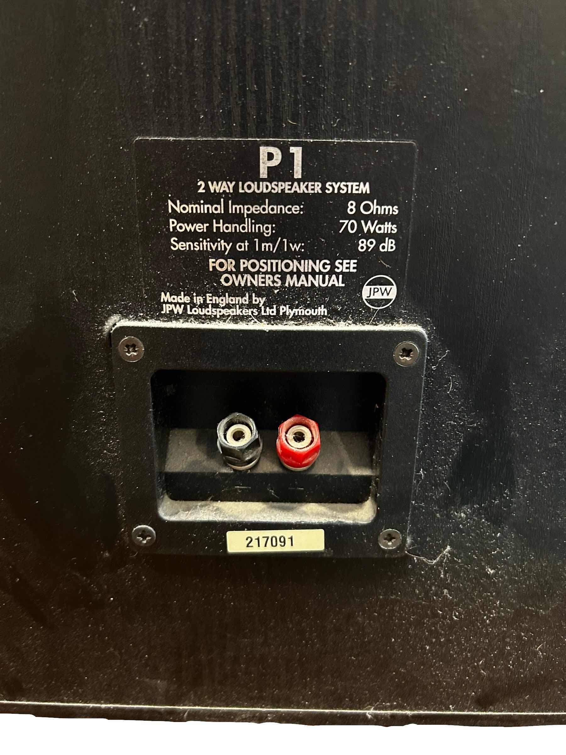 Photo 1 of SPEAKERS (2) H17"