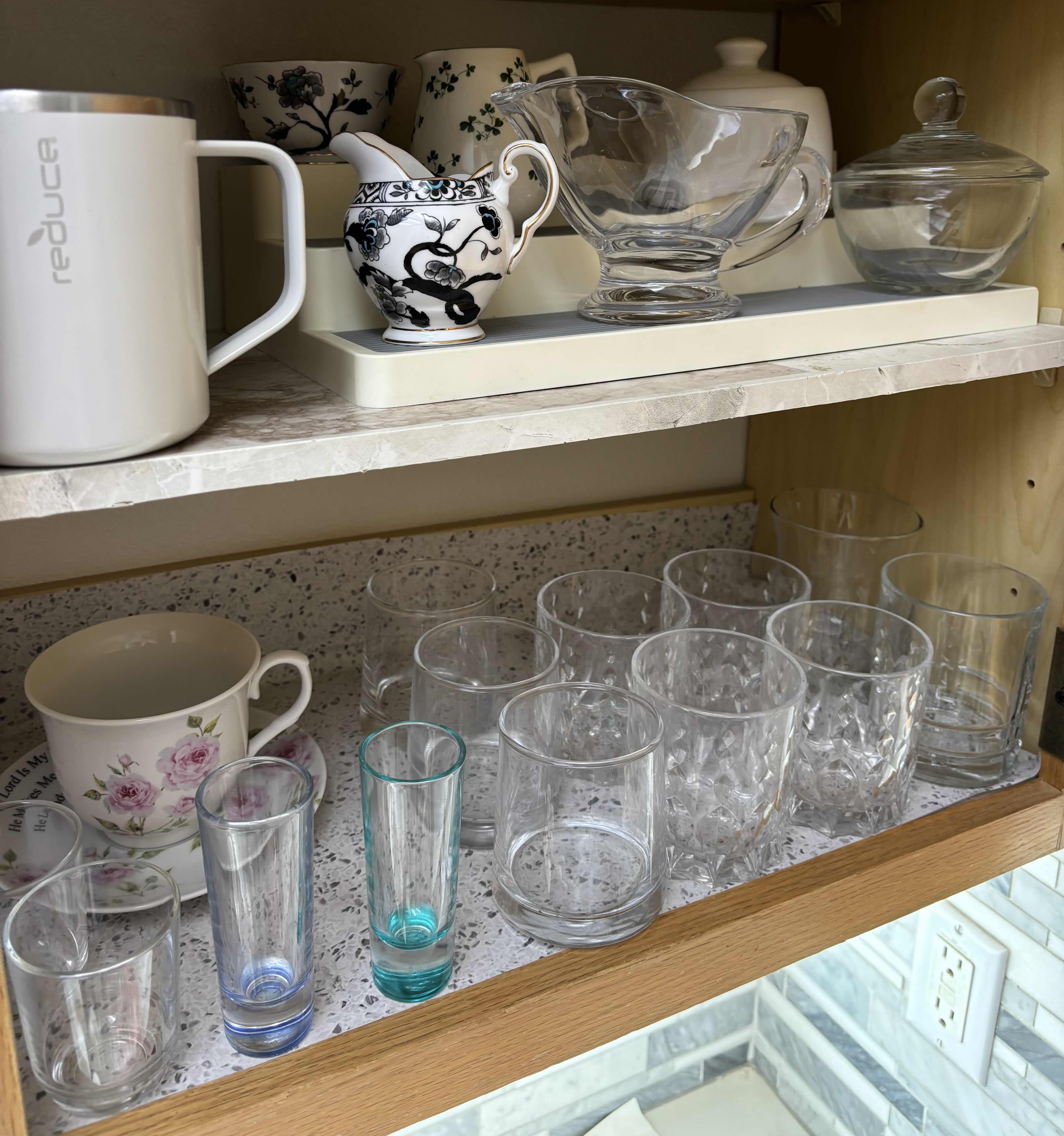 Photo 1 of CONTENTS OF KITCHEN CABINET