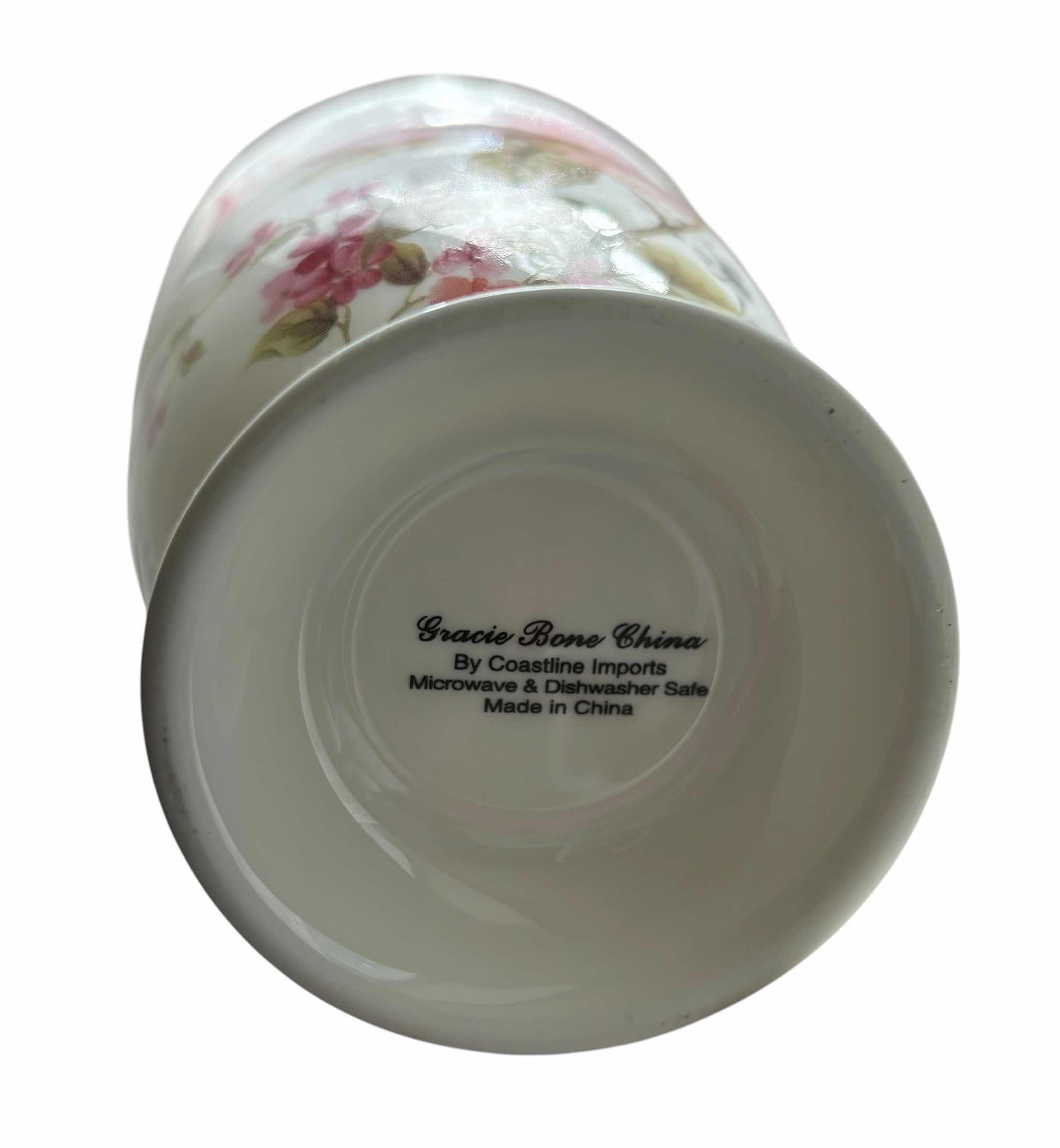 Photo 1 of GRACIE BONE CHINA CUPS (10) $225