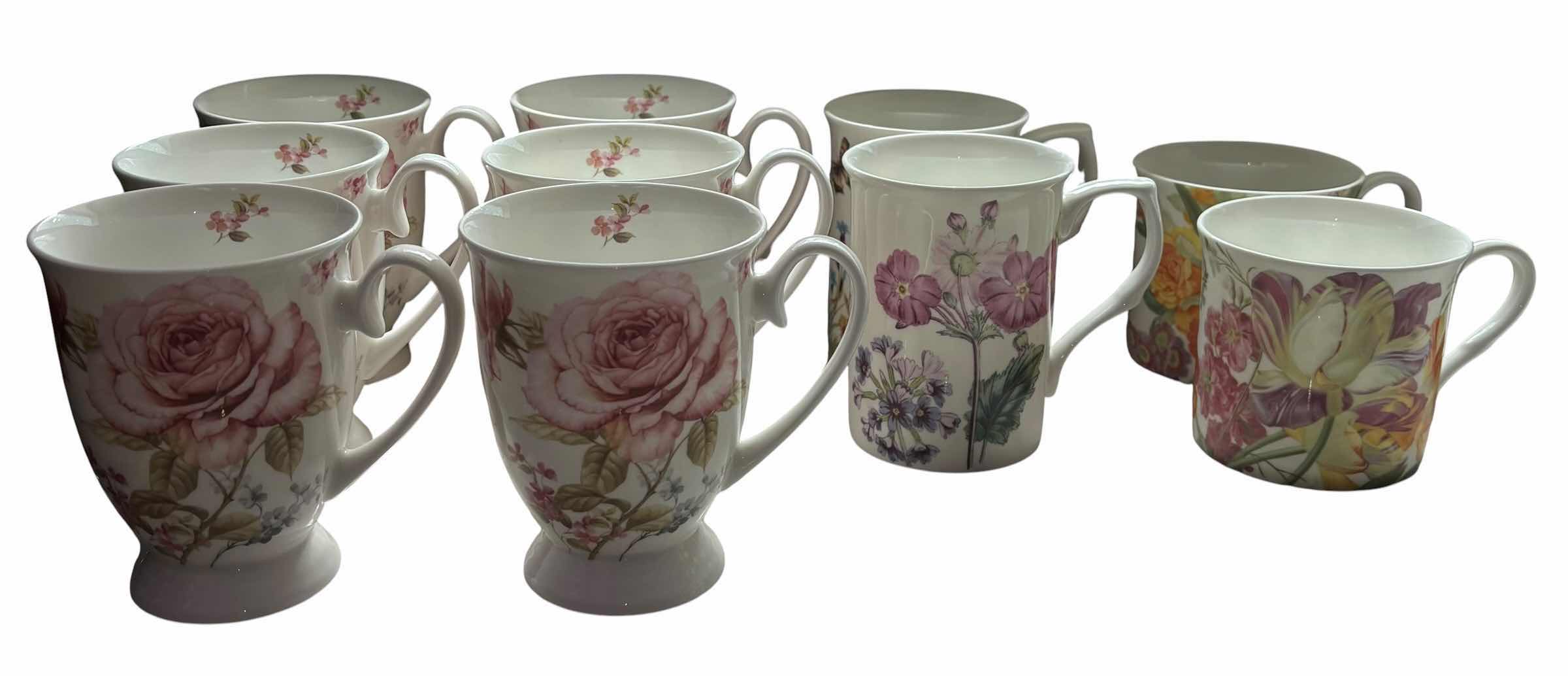 Photo 1 of GRACIE BONE CHINA CUPS (10) $225