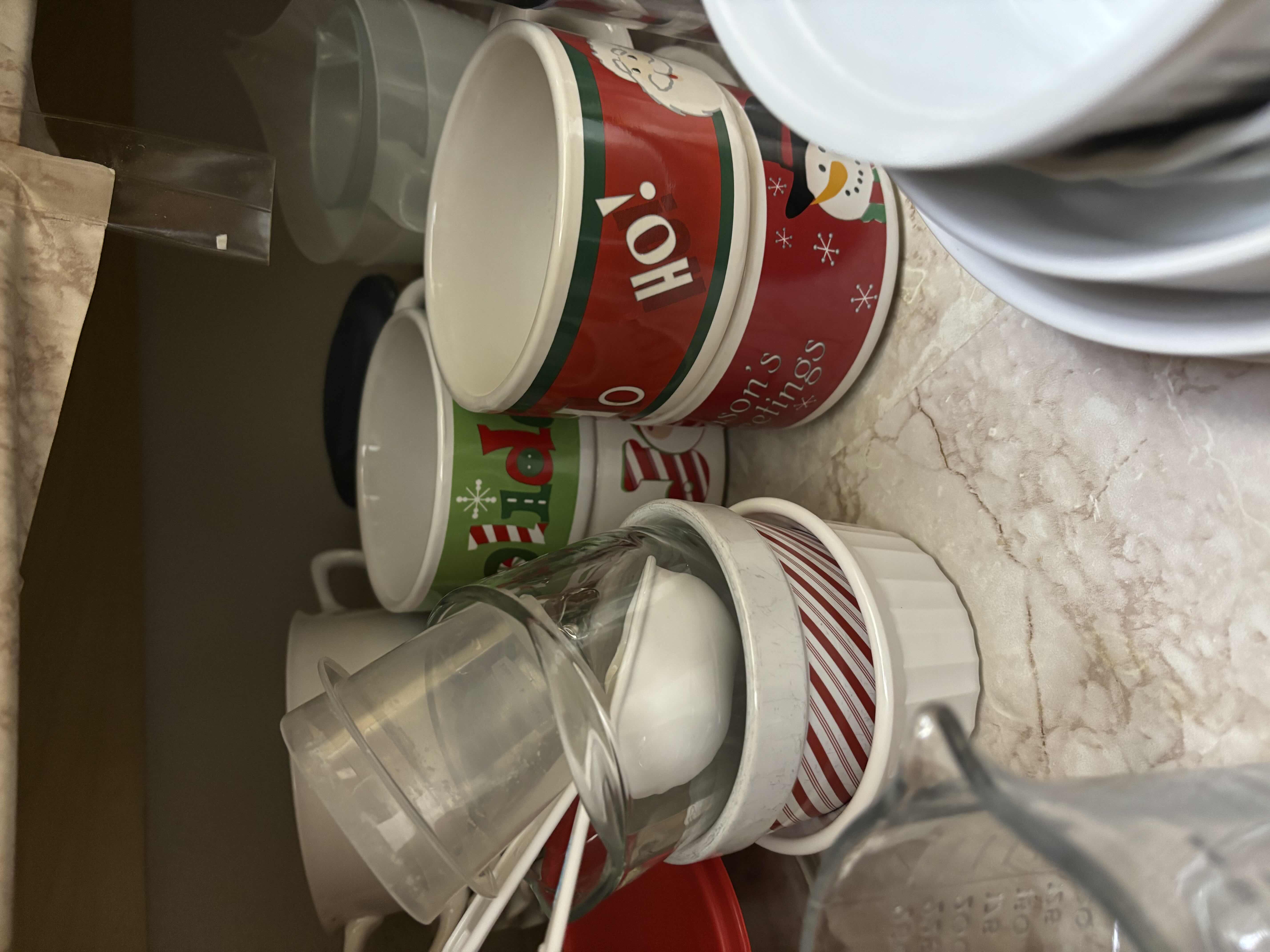 Photo 1 of CONTENTS OF KITCHEN CABINET