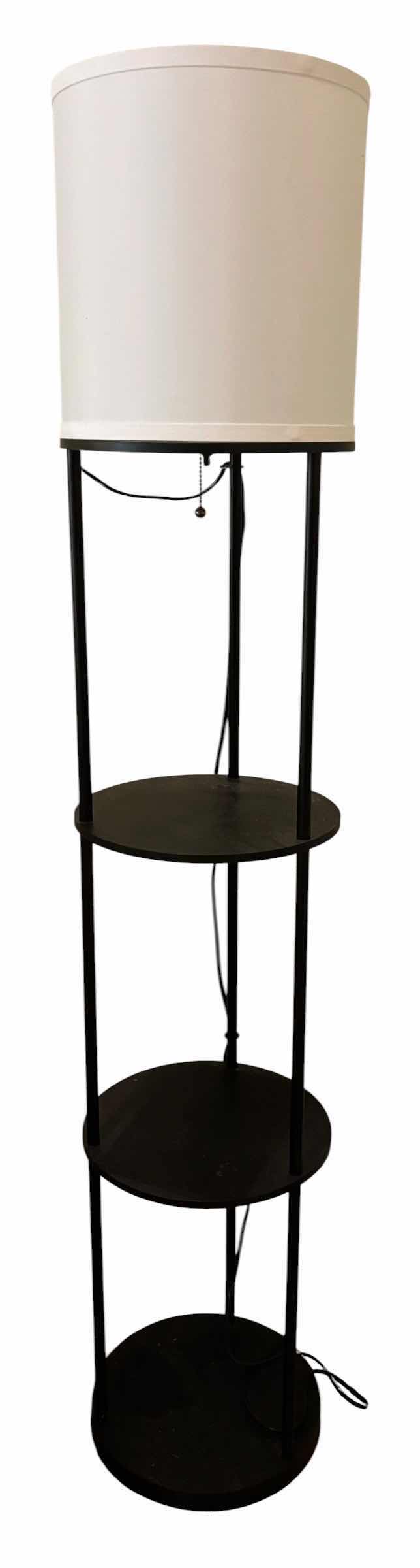 Photo 1 of SHELF FLOOR LAMP H56” $50