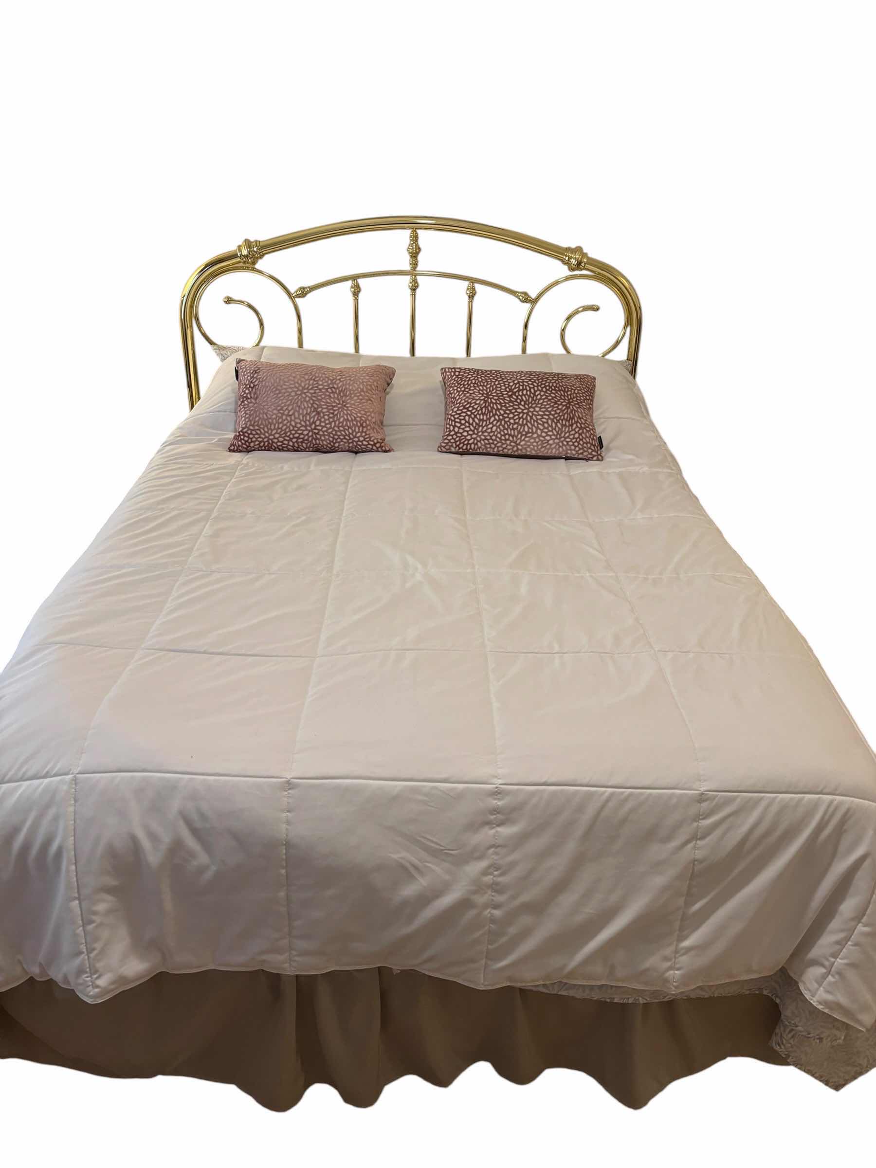 Photo 1 of QUEEN SIZED BED & HEADBOARD WITH 2 MATTRESS PROTECTORS
