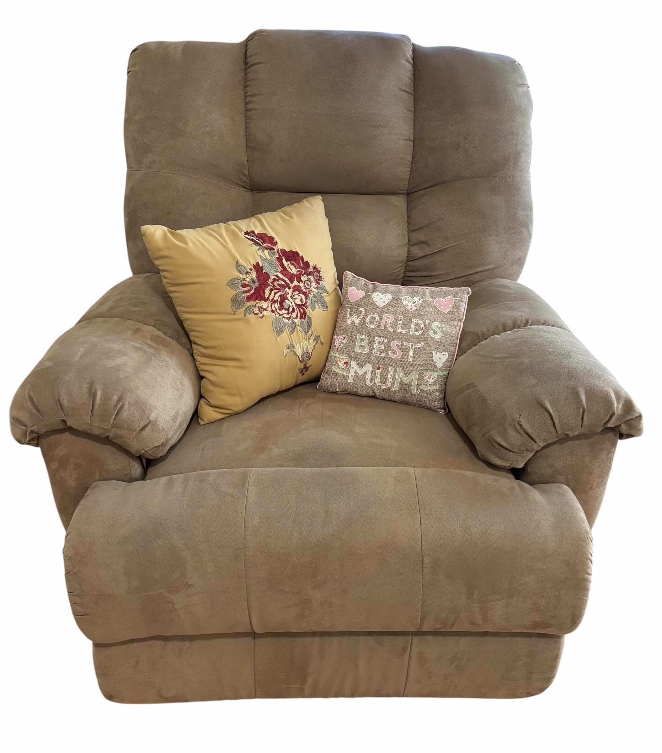 Photo 1 of MICROSUEDE ELECTRIC RECLINER H40”