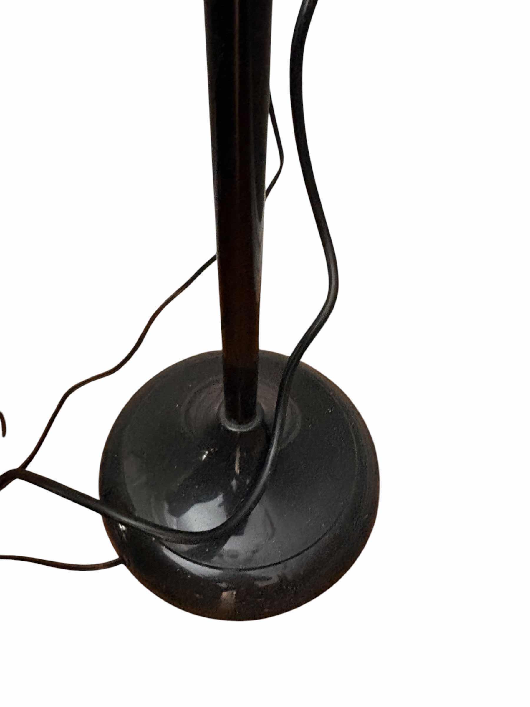 Photo 1 of BLACK 4-HEAD FLOOR PLASTIC MEDUSA LAMP H63”