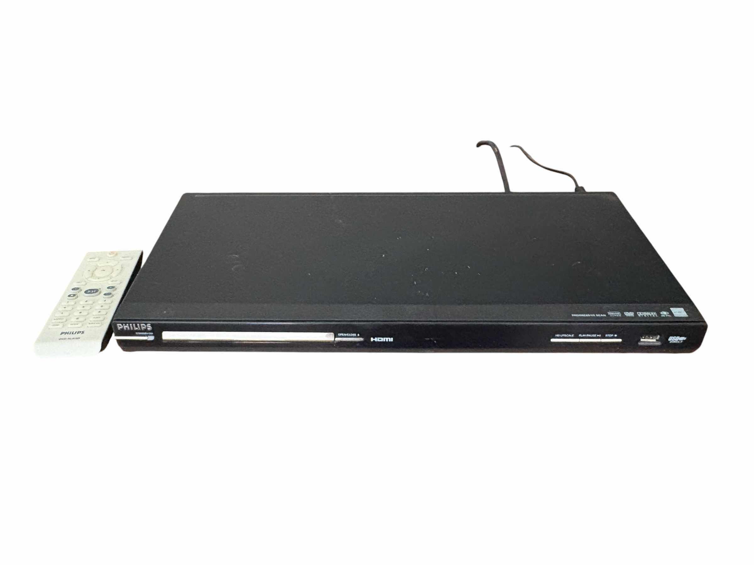 Photo 1 of PHILIPS DVD PLAYER W REMOTE