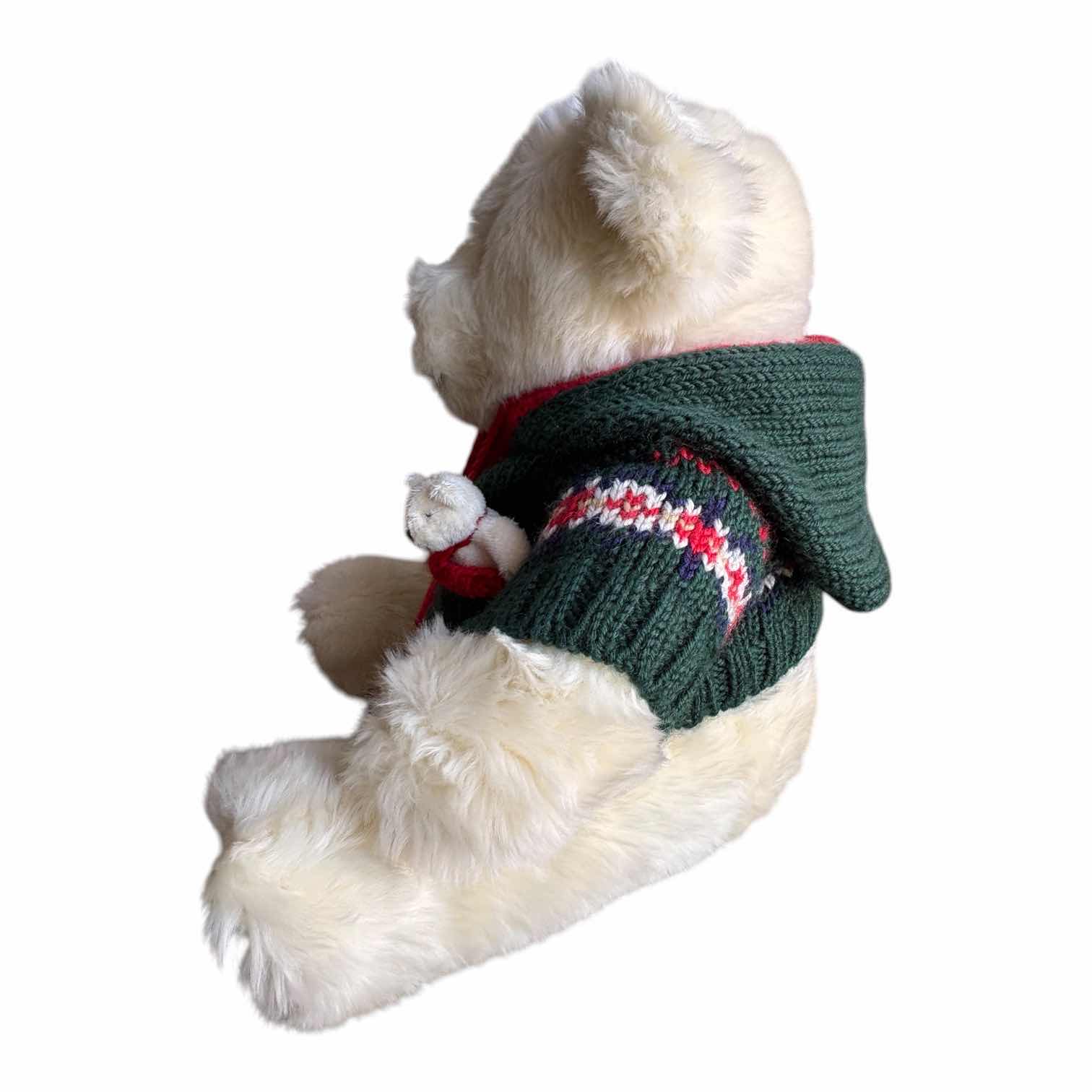 Photo 1 of VINTAGE HARRODS ALEXANDER 2006 CHRISTMAS BEAR H12”