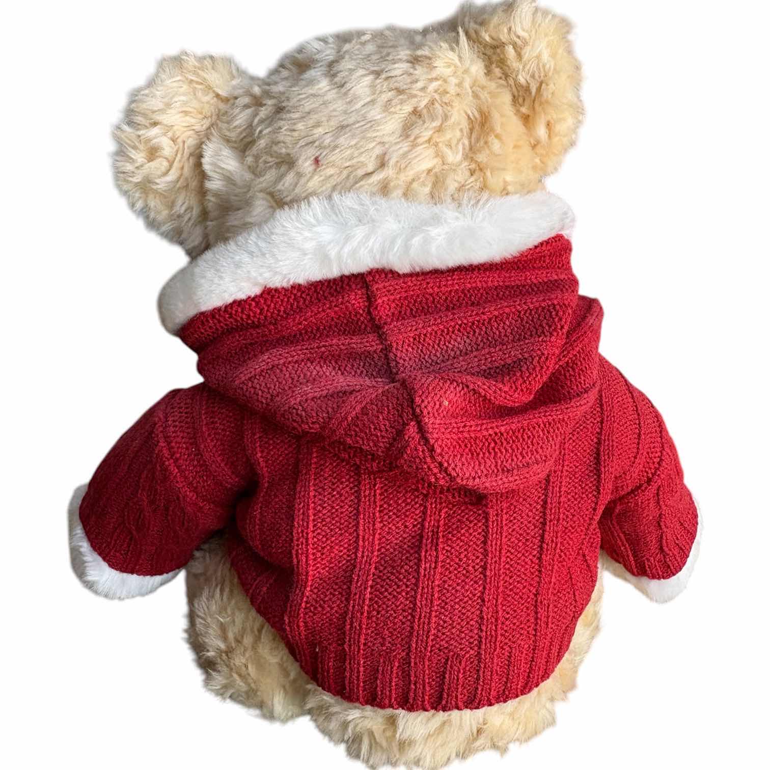 Photo 1 of HARRODS MAXWELL 2009 CHRISTMAS BEAR W ORIGINAL TAG H12”