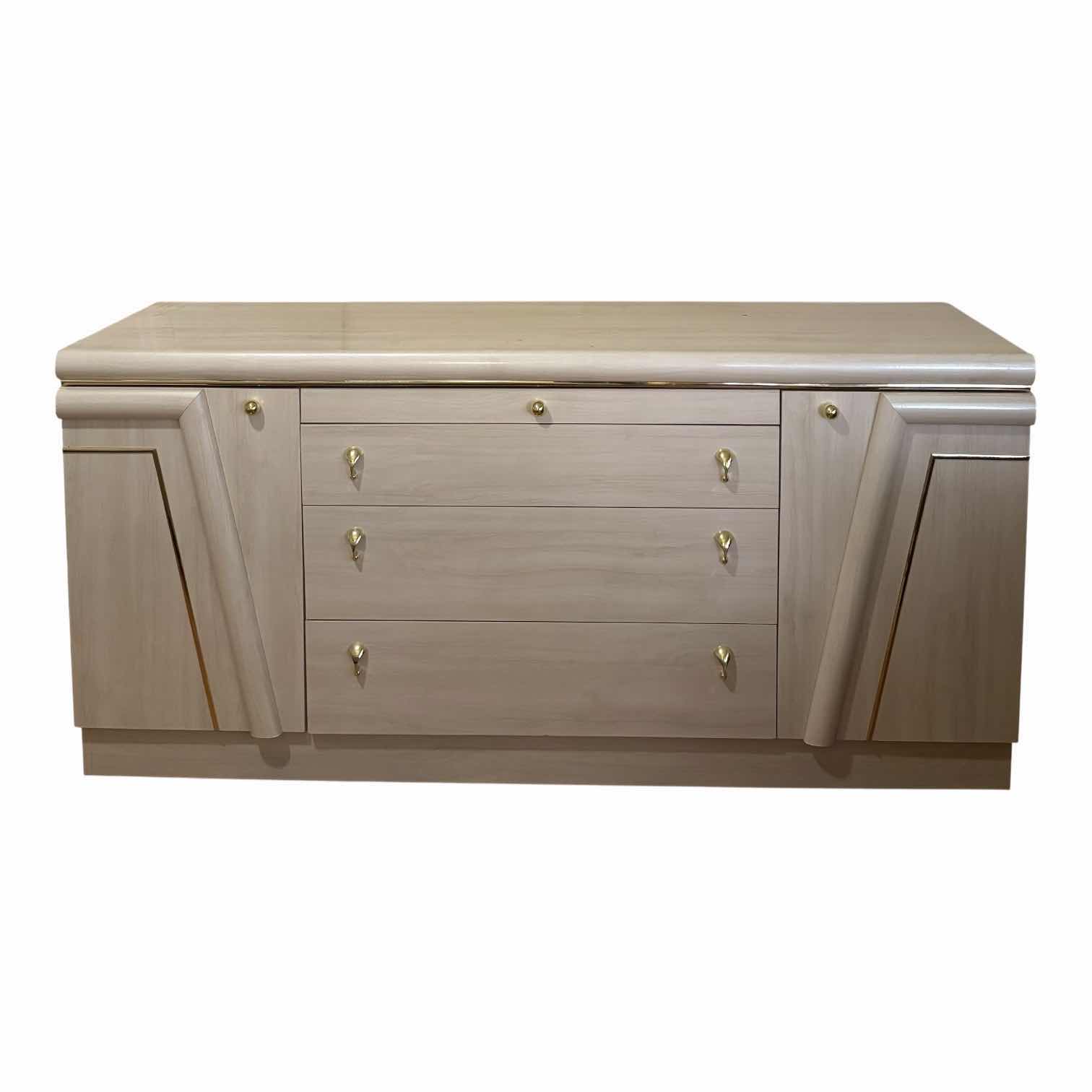 Photo 1 of LACQUER/LAMINATE VINTAGE DRESSER H30” X 63”