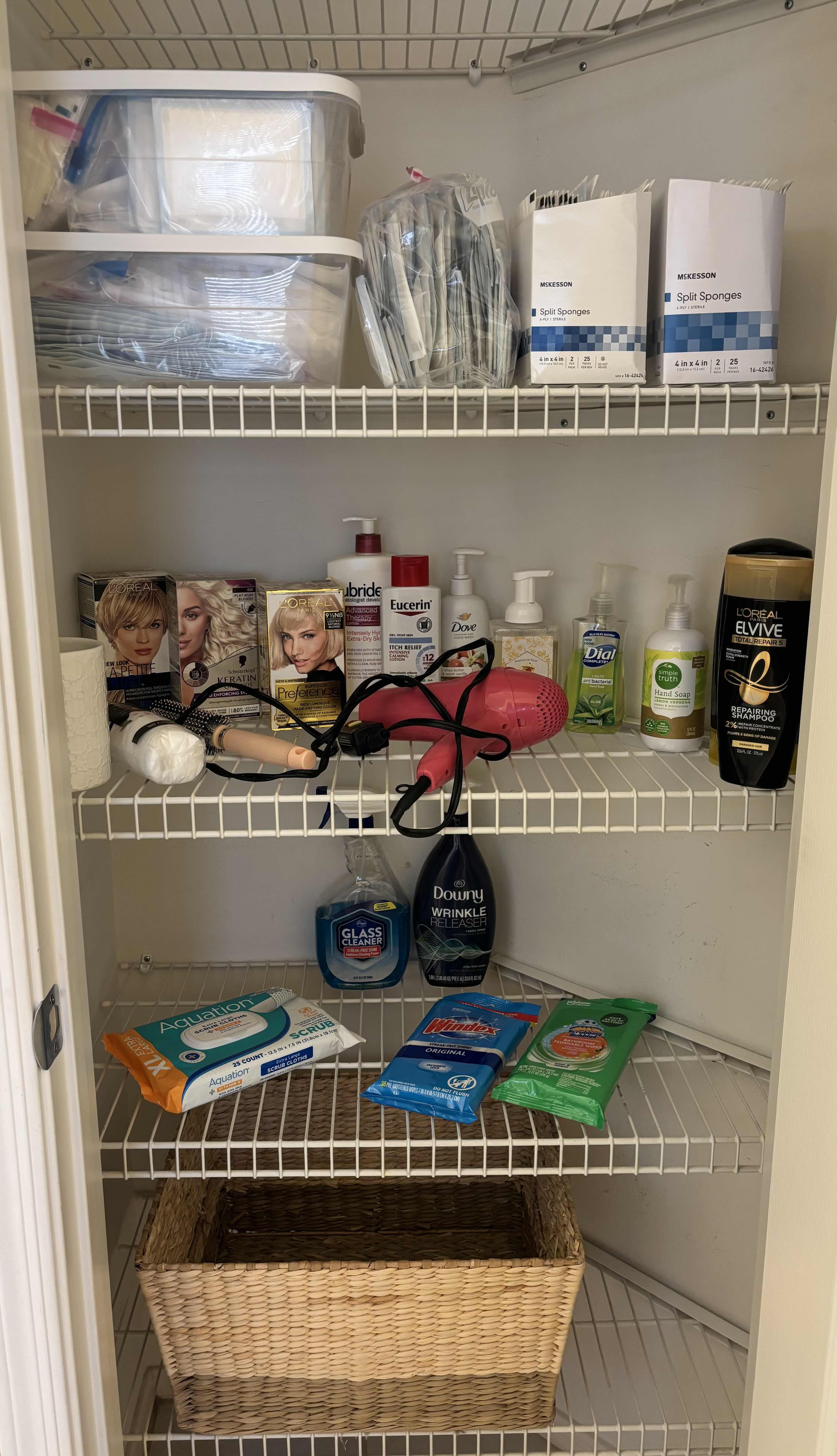 Photo 1 of CONTENTS OF BATHROOM CLOSET