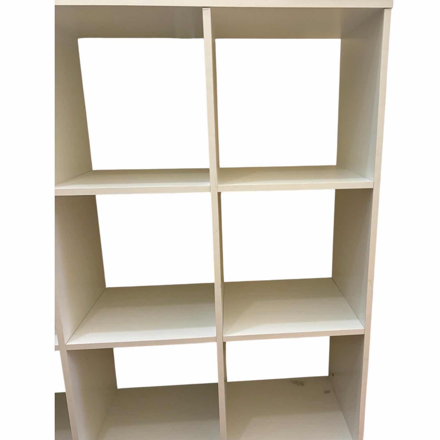 Photo 1 of 9-CUBE WHITE STORAGE SHELF 36”X11.5”H36”