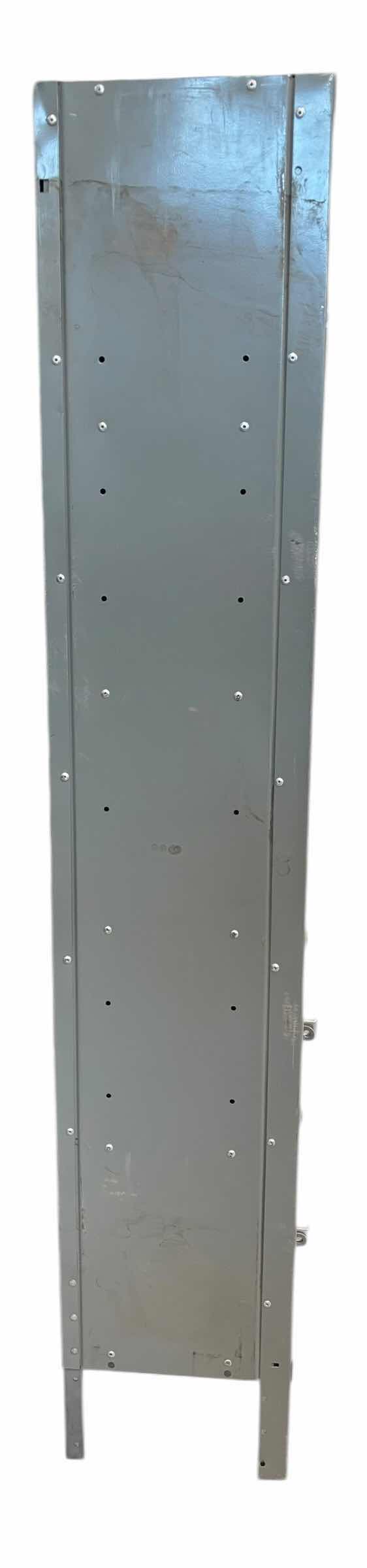 Photo 1 of HALLOWELL INDUSTRIAL FIVE TIER THREE WIDE METAL BOX LOCKER 12” X 36” X 66”H