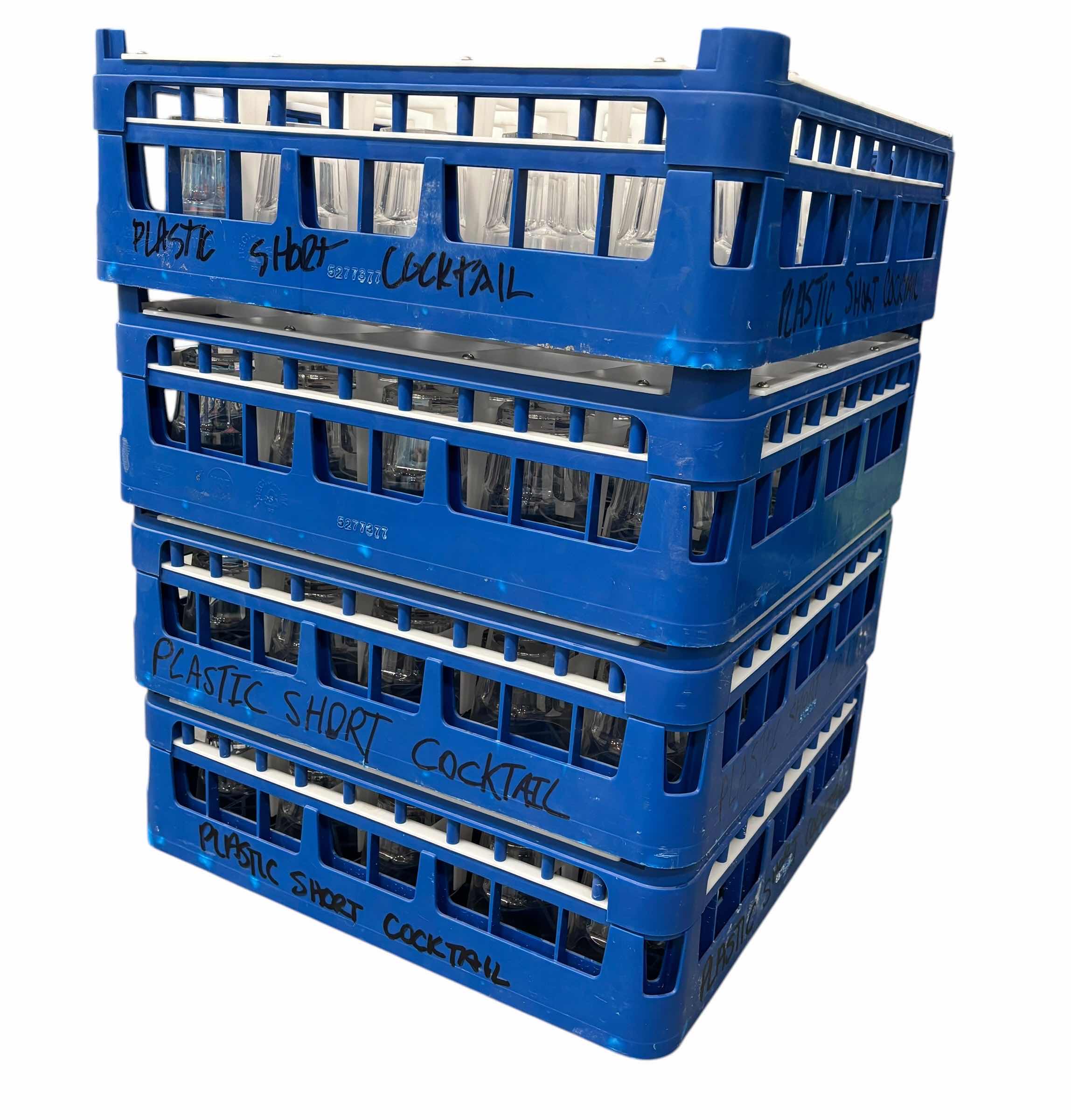 Photo 1 of 100 PLASTIC SHORT COCKTAIL/TUMBLER GLASSES 3.5”H