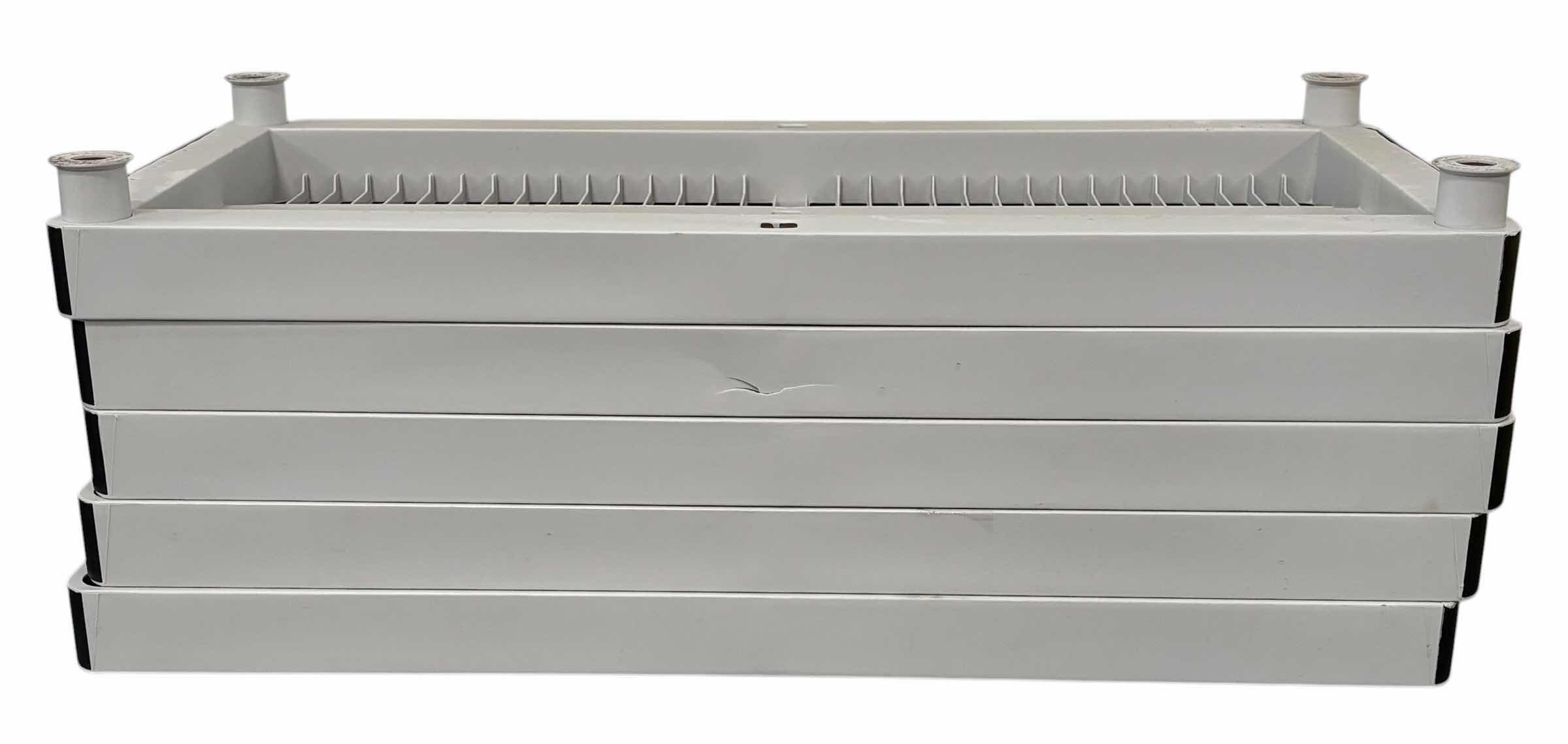 Photo 1 of PLASTIC SHELVING UNIT 36”W