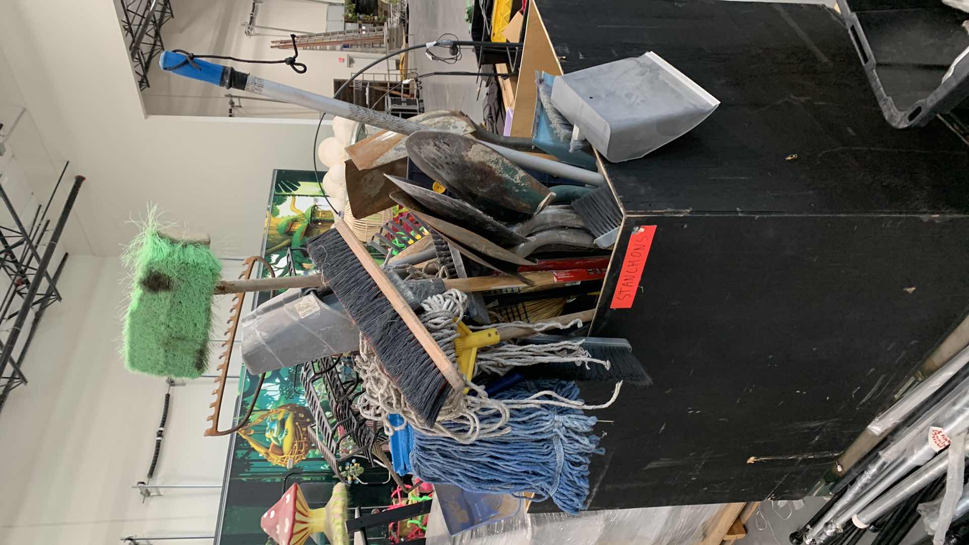 Photo 1 of ASSORTED RAKES AND SHOVELS