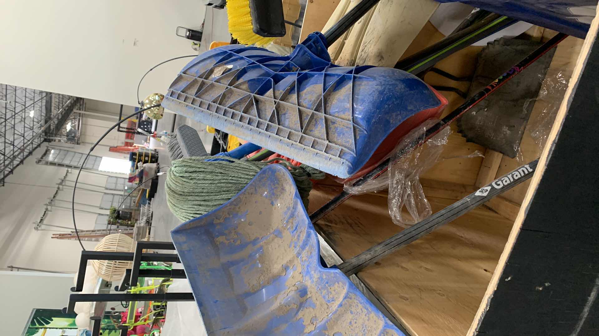 Photo 1 of ASSORTED RAKES AND SHOVELS