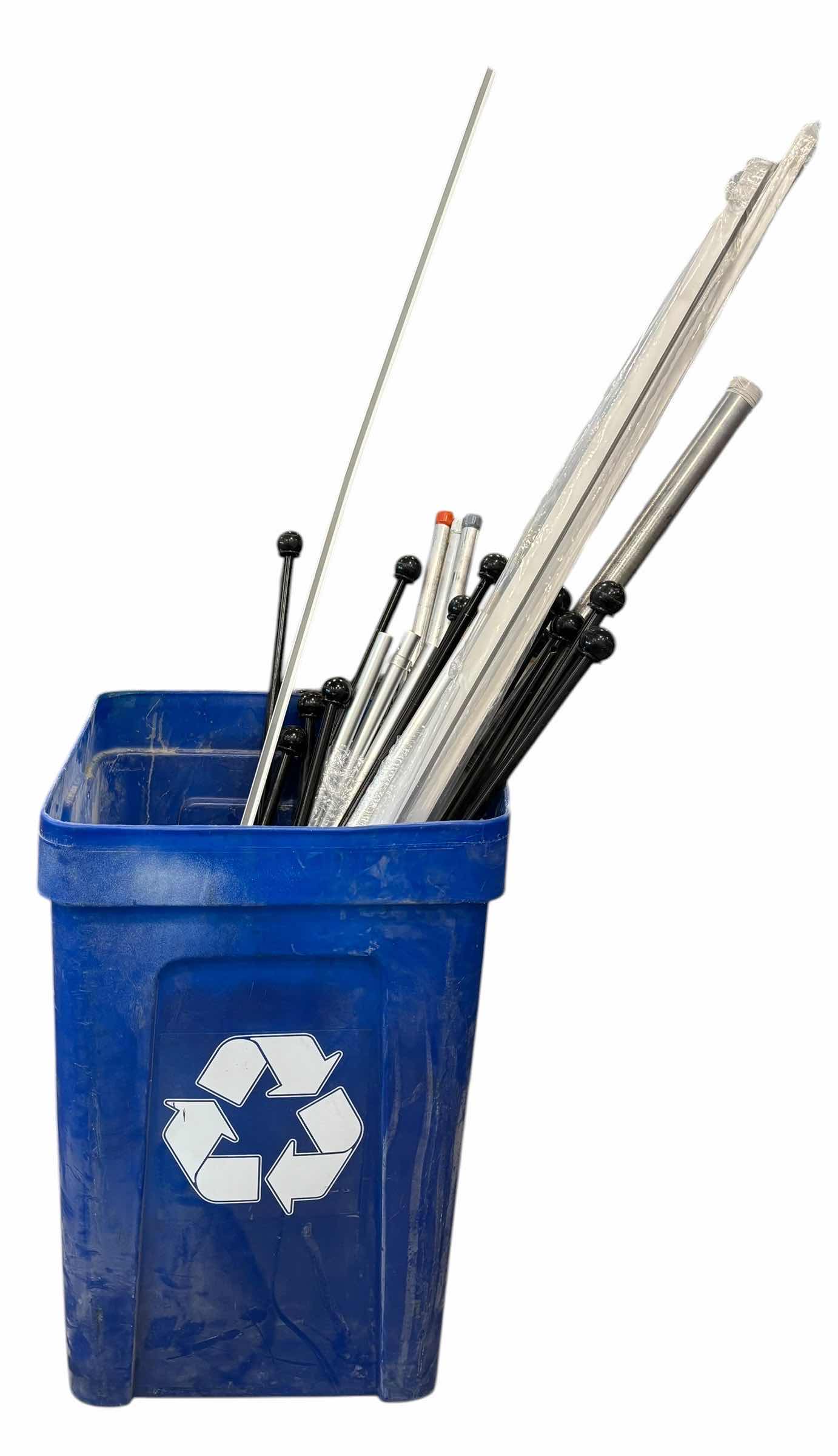 Photo 1 of CONTAINER OF CURTAIN RODS & MOLDING