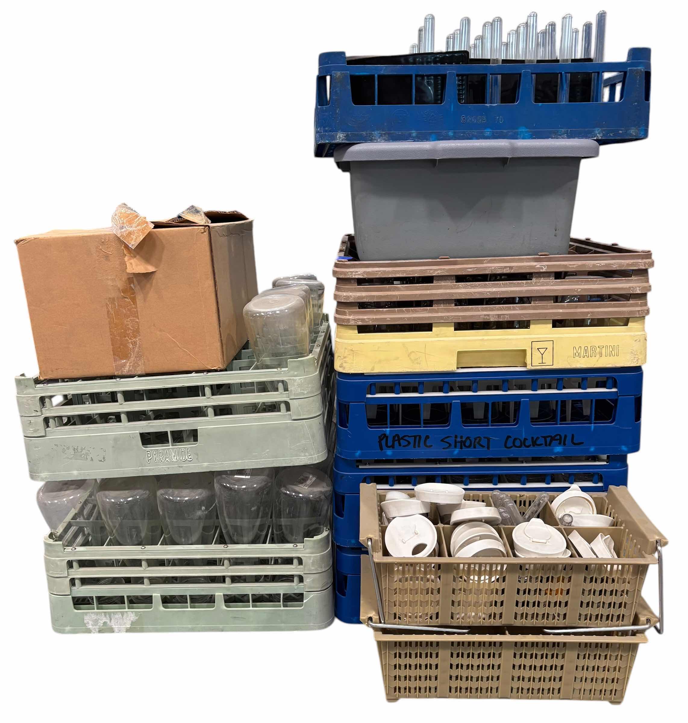 Photo 1 of BAR GLASSWARE, PLASTICWARE & ACCESSORIES