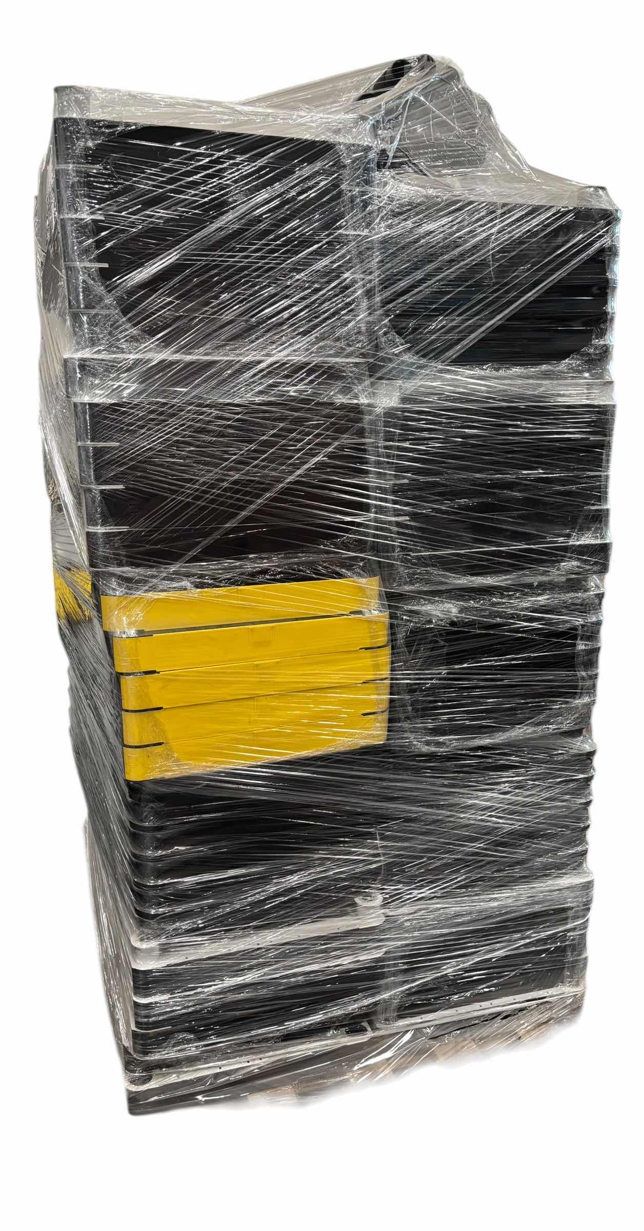 Photo 1 of PALLET OF PLASTIC SHELVING UNITS (10)