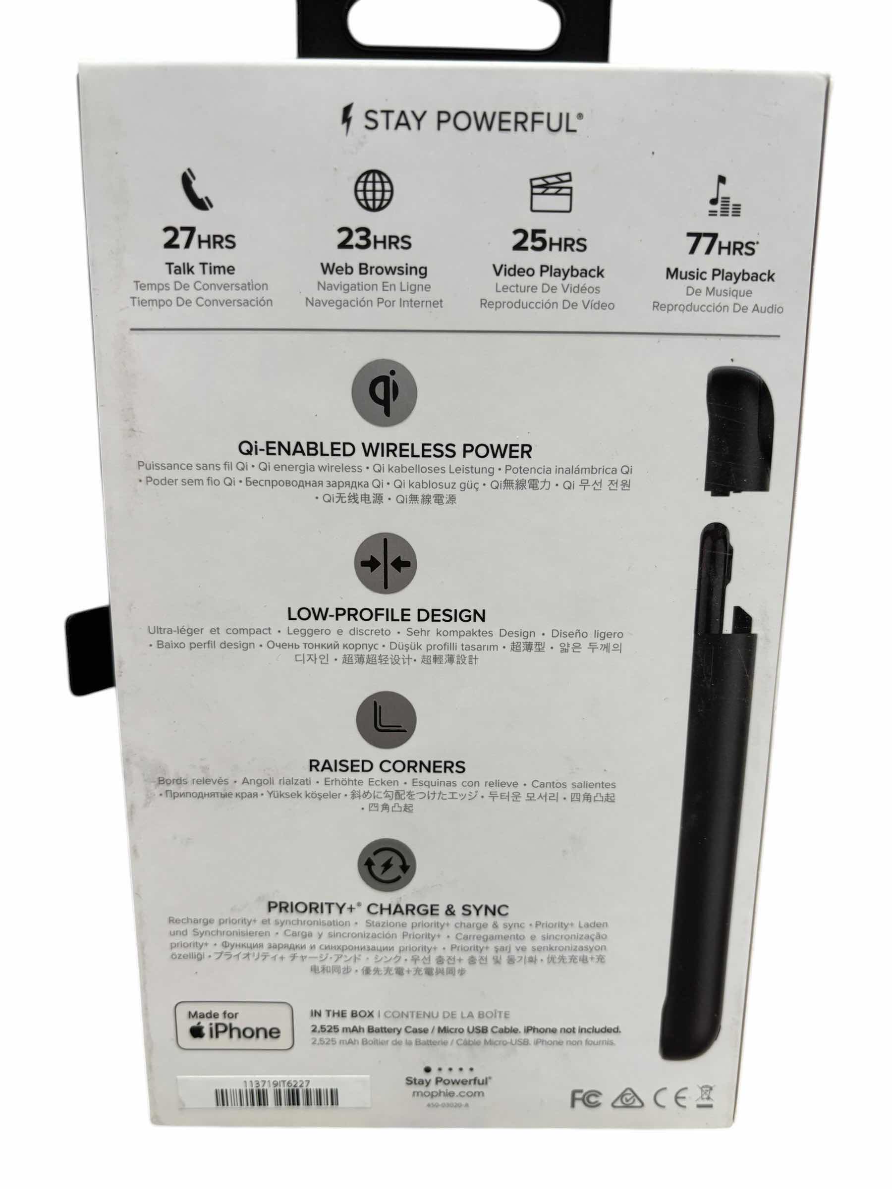 Photo 1 of MOPHIE JUICE PACK AIR BATTERY CASE IPHONE 7/8 (3)