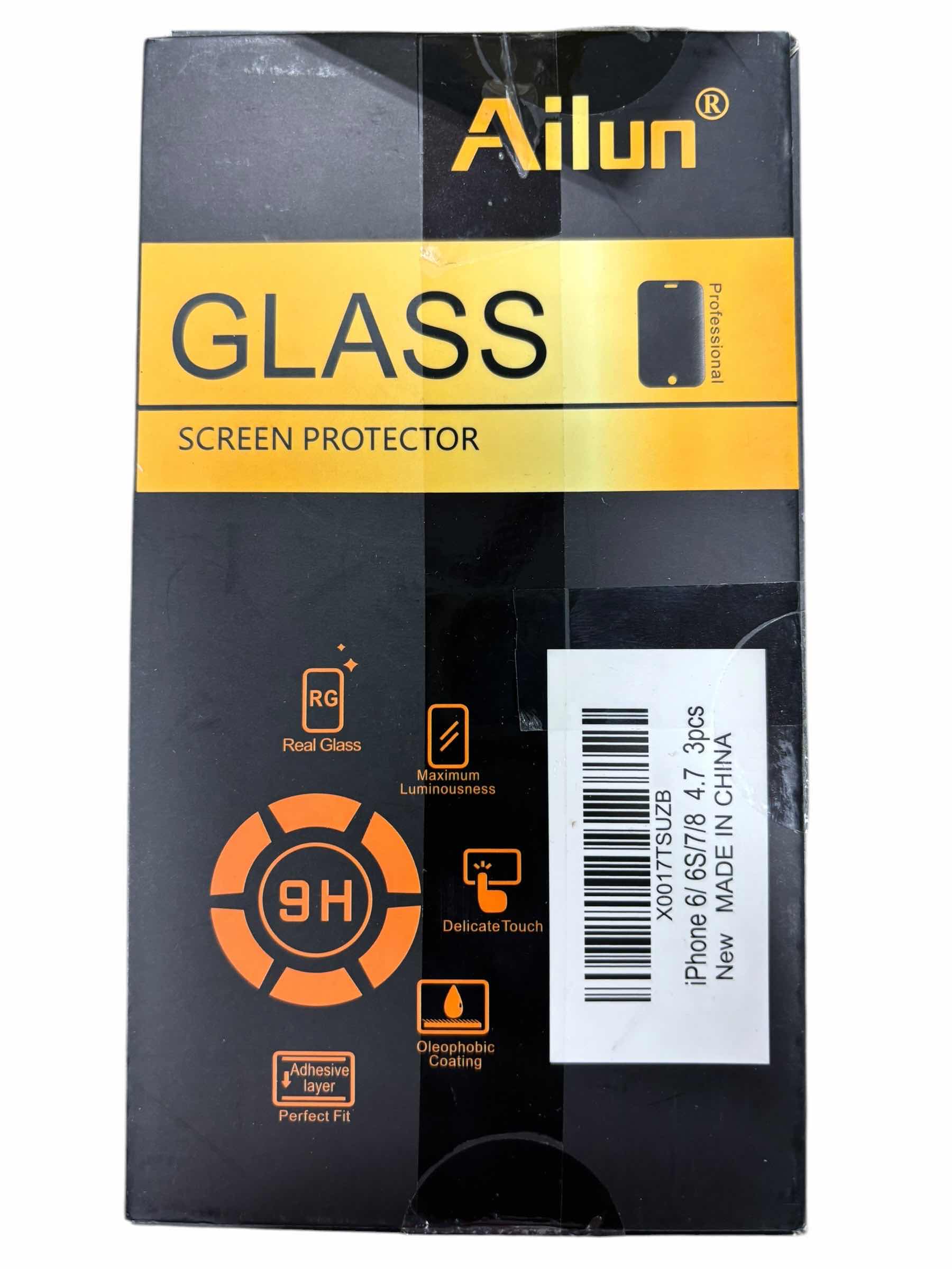Photo 1 of GLASS SCREEN PROTECTORS FOR IPHONE 6/7/8 & SAMSUNG GALAXY S9
