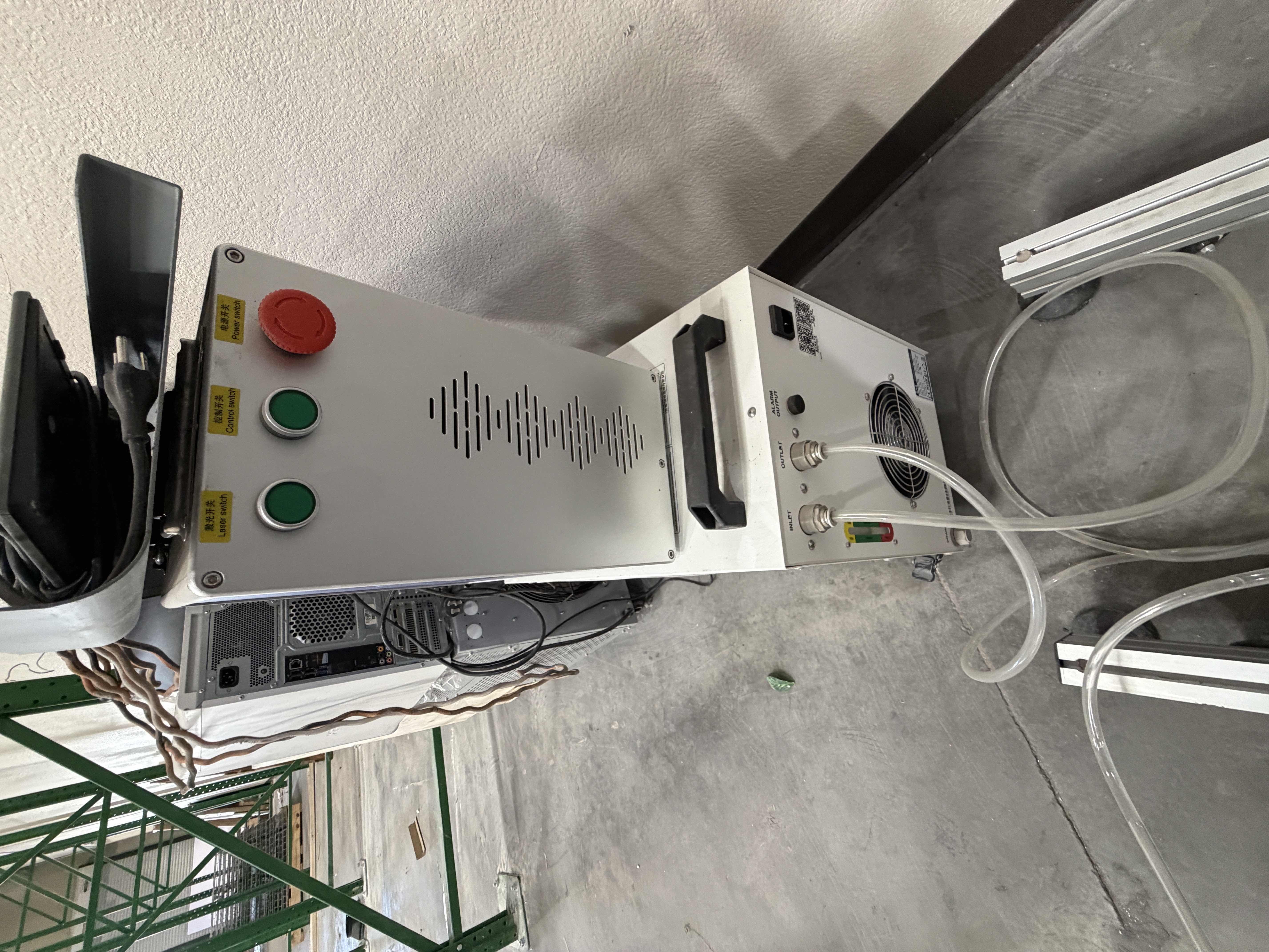Photo 1 of LANOI INDUSTRIAL LARGE-FORMAT ROLL PRINTER, USED FOR HIGH-VOLUME COMMERCIAL PRINTING ON FLEXIBLE MATERIALS. TECHNOLOGY: USES UV INKJET PRINTING WITH INDUSTRIAL PRINTHEADS (SUCH AS RICOH GEN5/GEN6) FOR IMMEDIATE INK CURING AND DURABILITY. CAPACITY: ENGINEE
