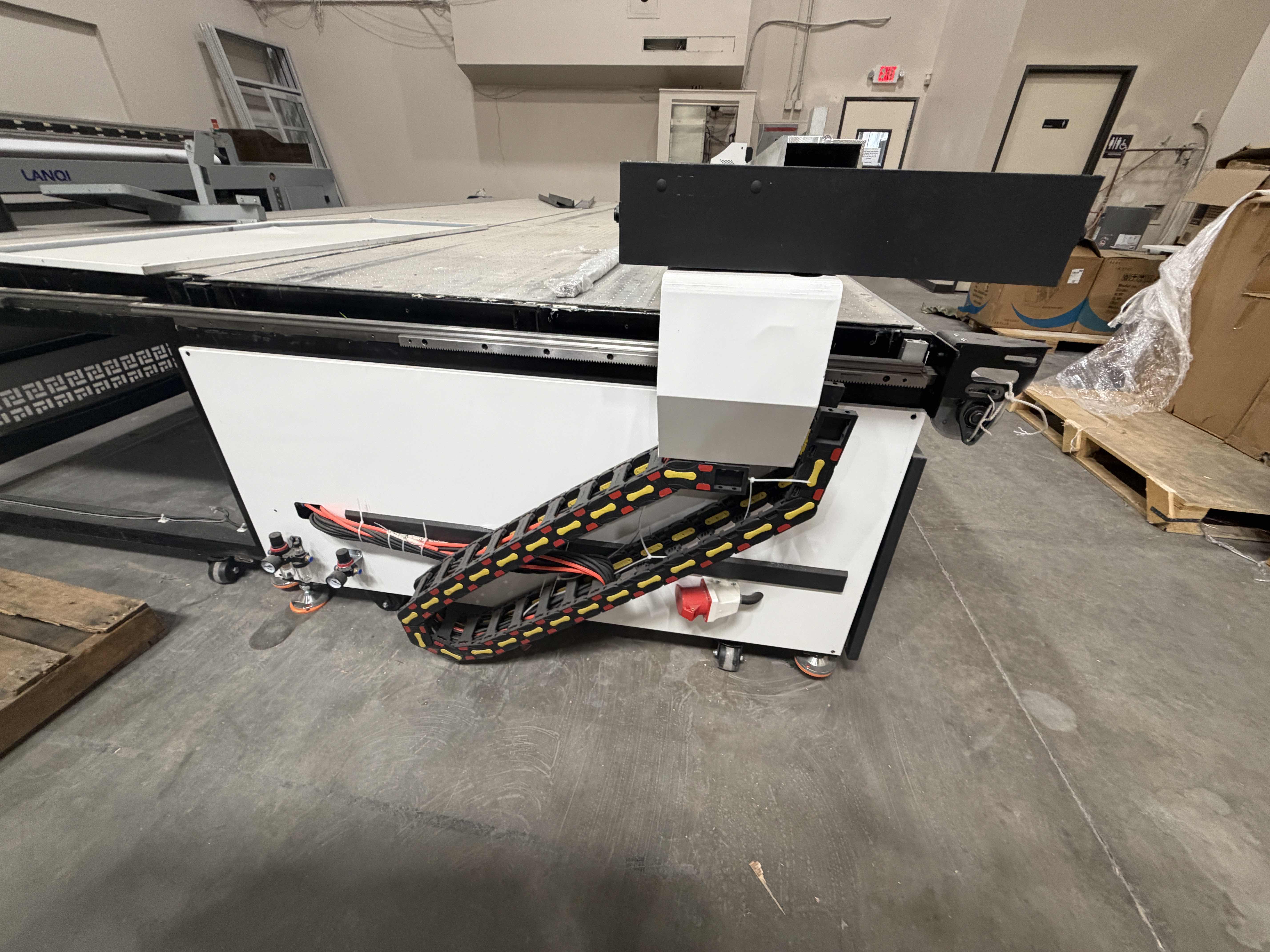 Photo 1 of ALEKVS / ALIOKE BRANDED CNC FIBER LASER CUTTING MACHINE DESIGNED FOR SHEET METAL FABRICATION.