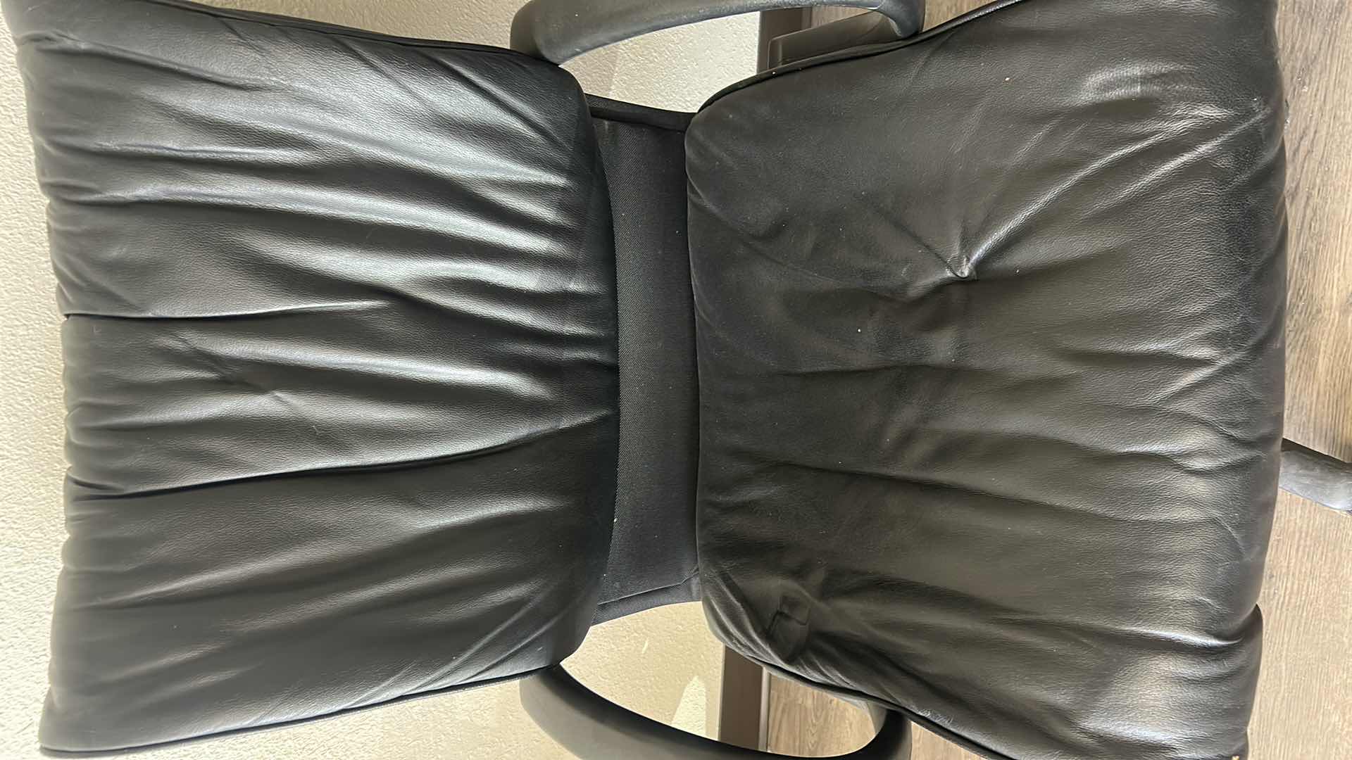 Photo 1 of BOSS MID BACK BLACK LEATHER CHAIR