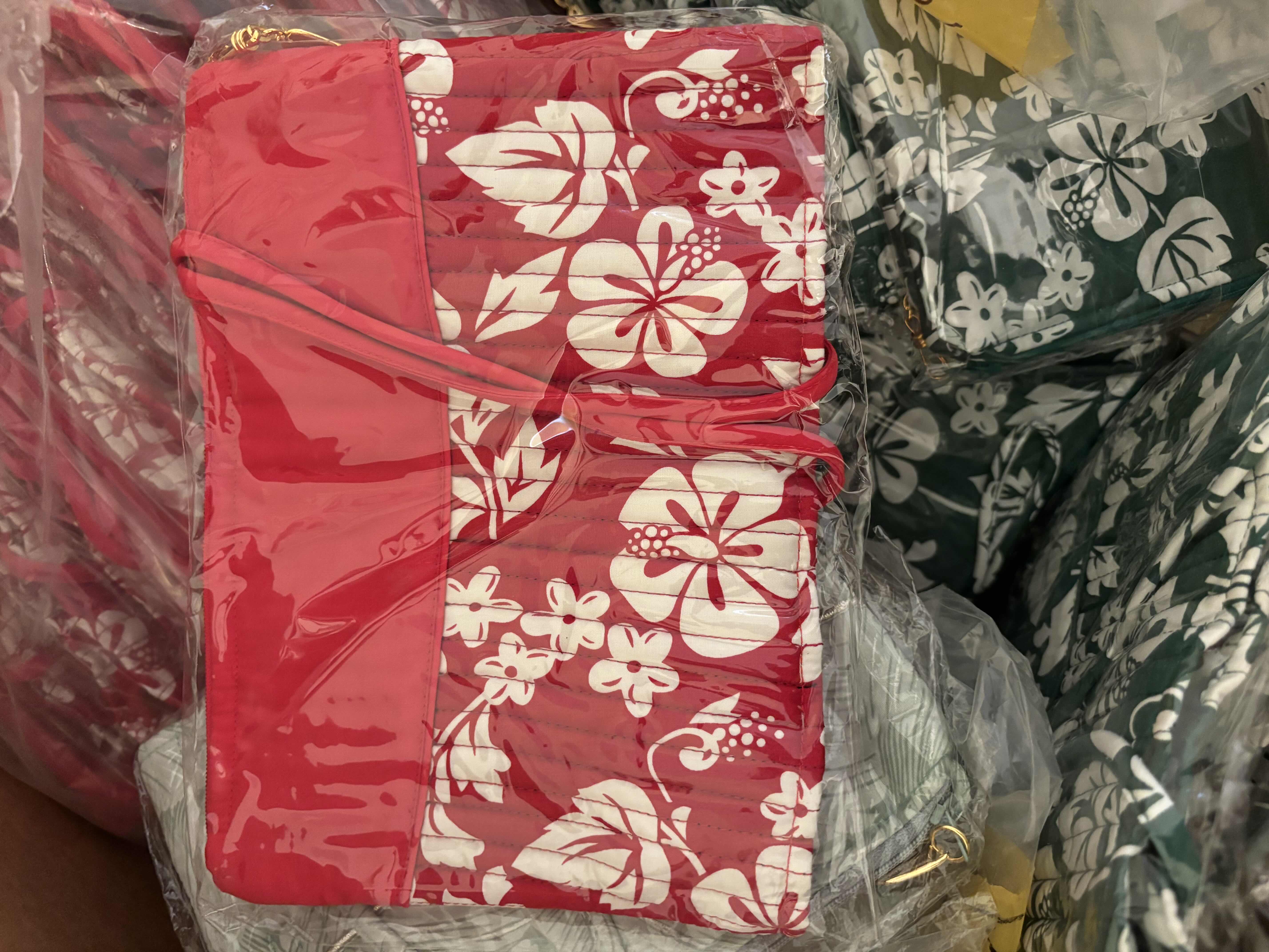 Photo 1 of BOX OF SMALL CLOTH ZIPPERED POUCHES 9” X 6”