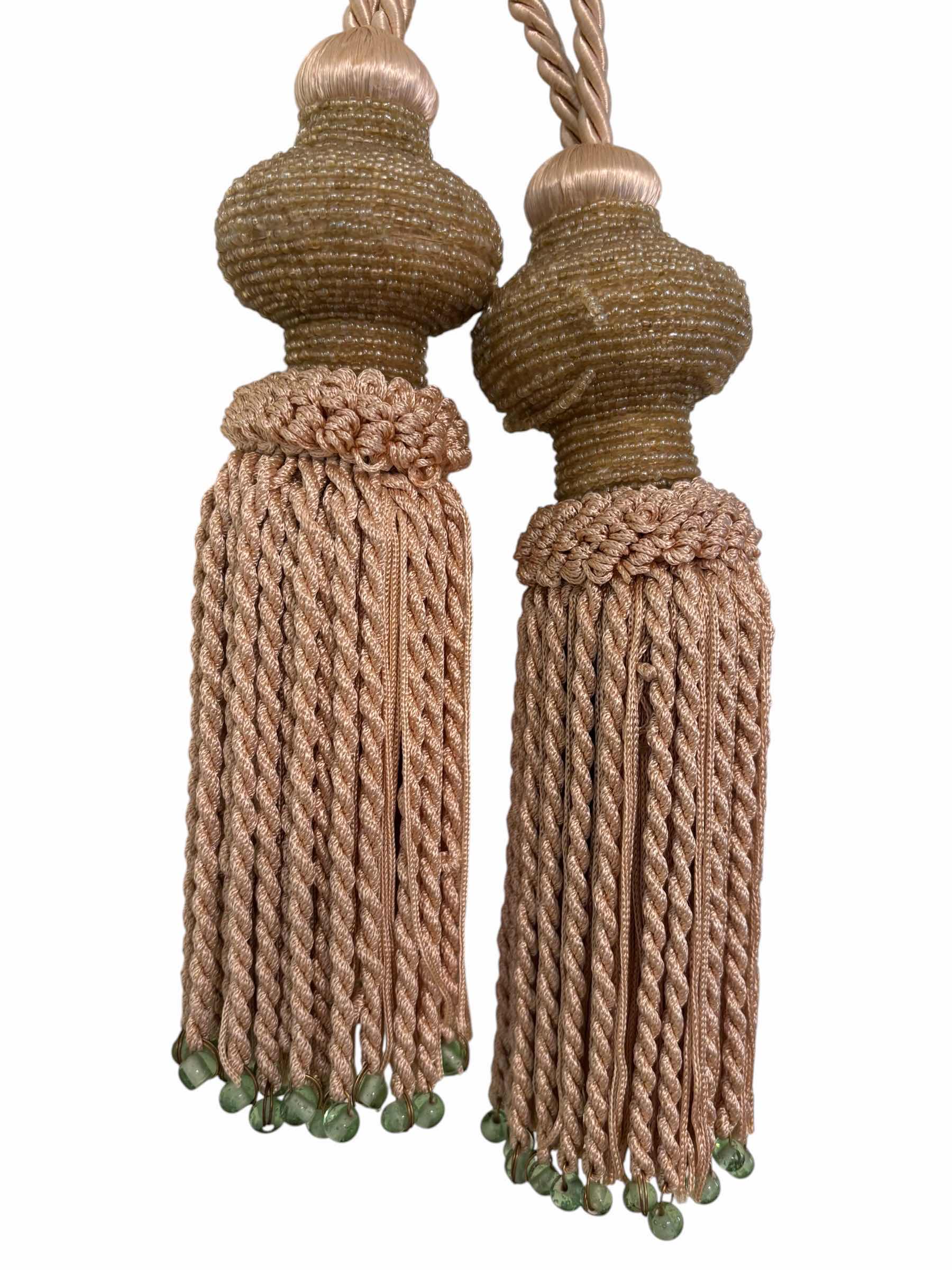 Photo 1 of DECORATIVE CURTAIN TIE BACKS (1 SET)