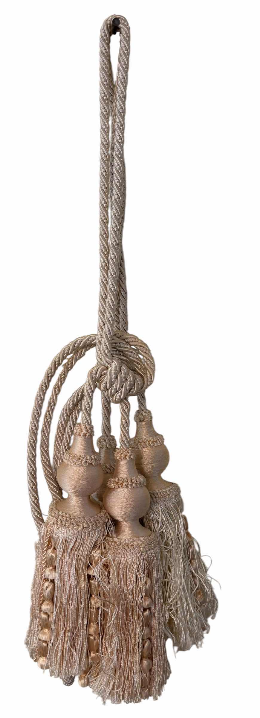 Photo 1 of DECORATIVE CURTAIN TIE BACKS (1 SET)