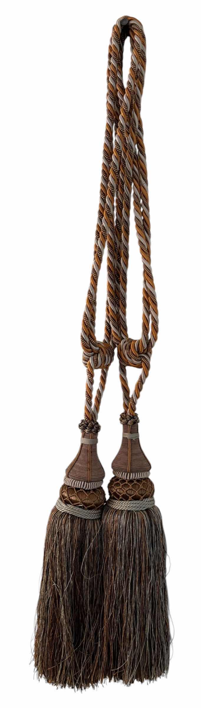 Photo 1 of DECORATIVE CURTAIN TIE BACKS (1 SET)