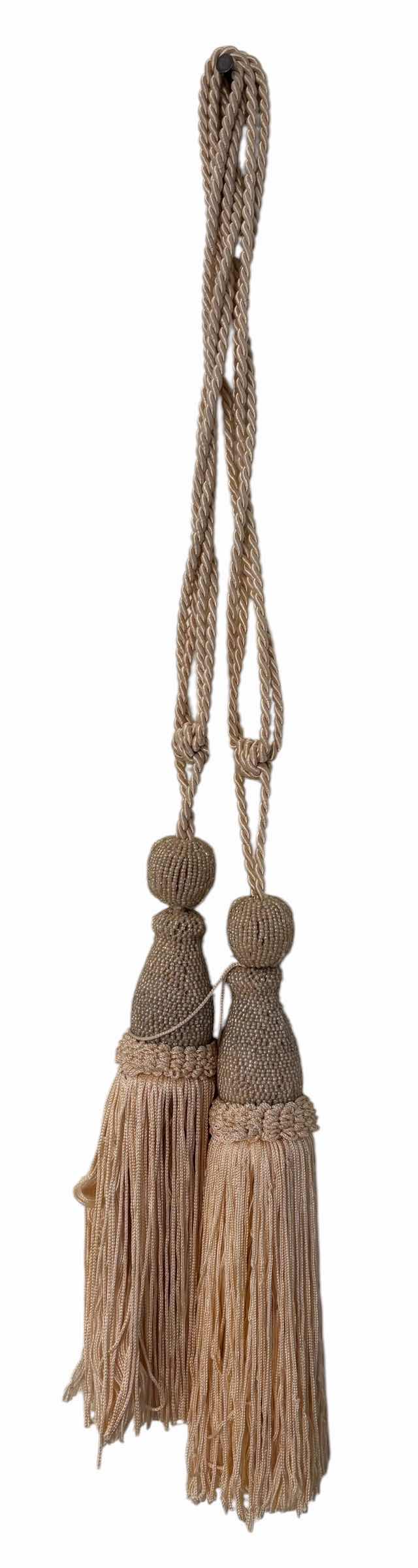 Photo 1 of DECORATIVE CURTAIN TIE BACKS (1 SET)