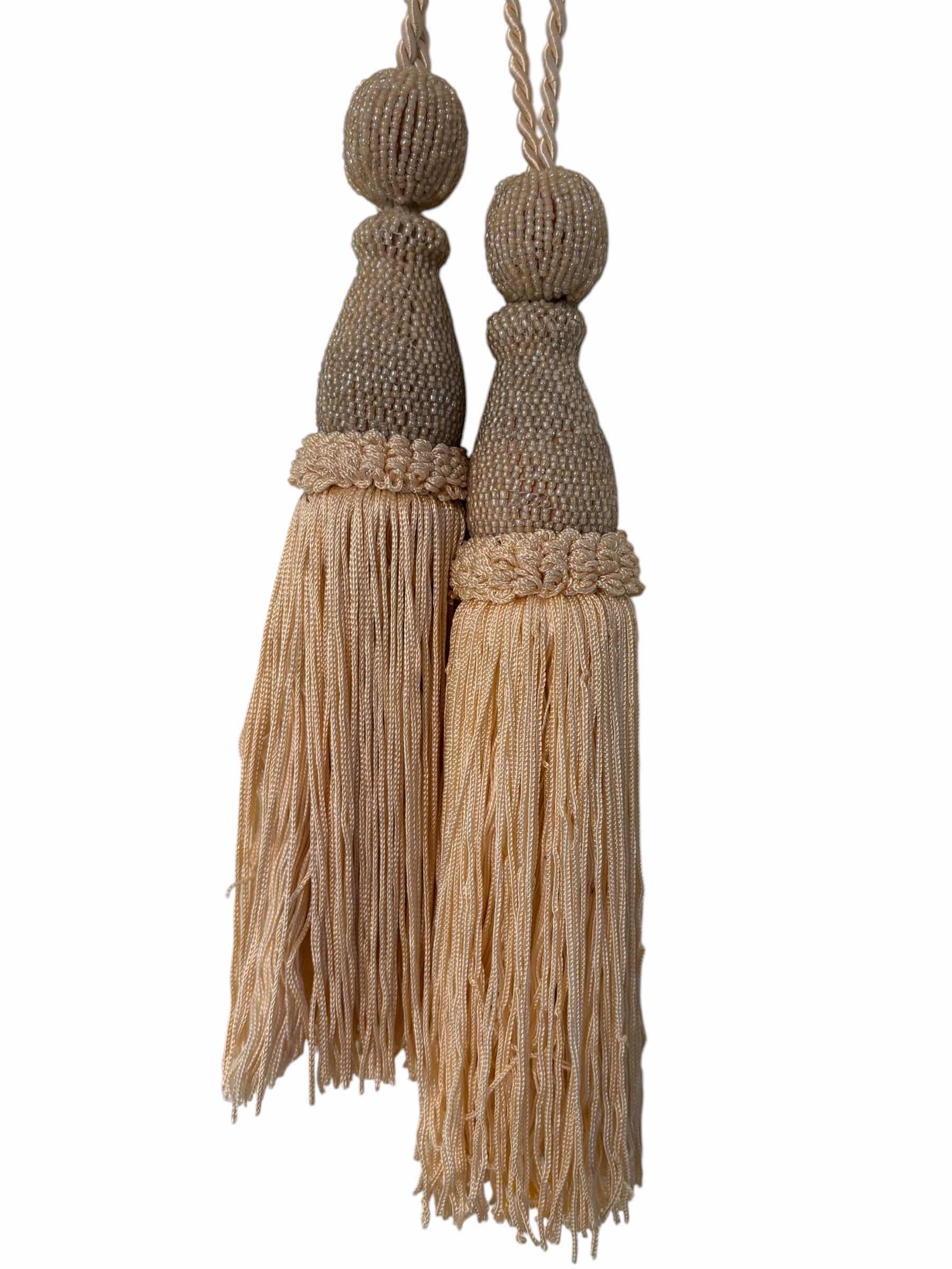 Photo 1 of DECORATIVE CURTAIN TIE BACKS (1 SET)