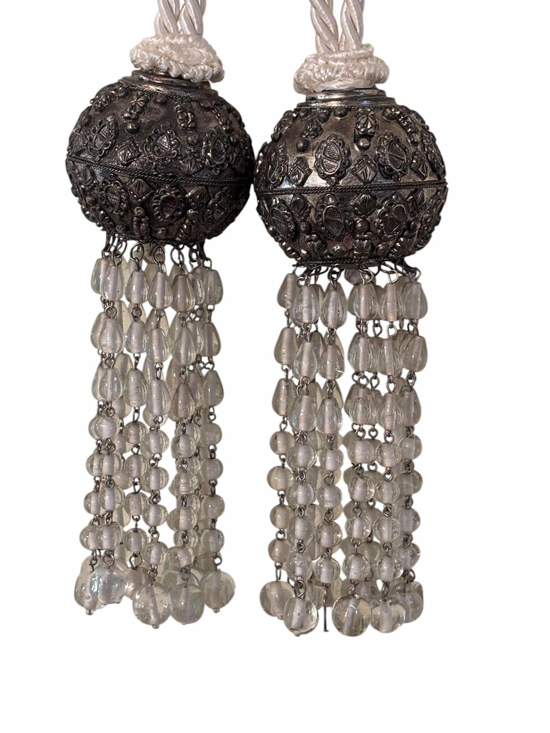 Photo 1 of DECORATIVE CURTAIN TIE BACKS (1 SET)