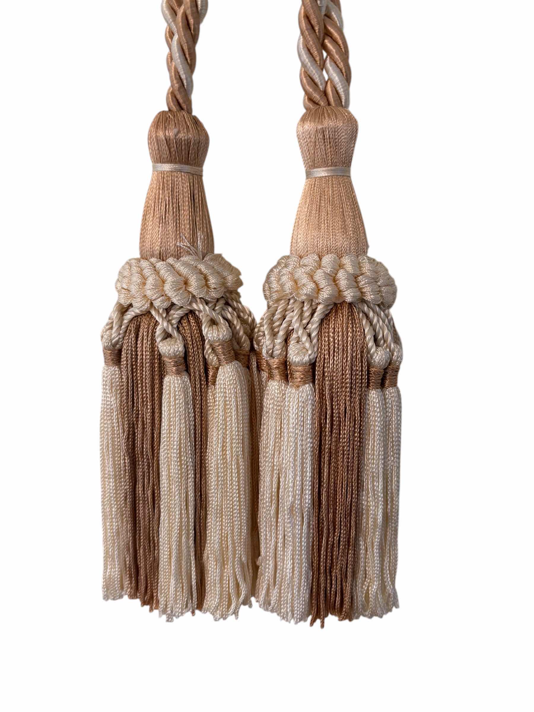 Photo 1 of DECORATIVE CURTAIN TIE BACKS (1 SET)