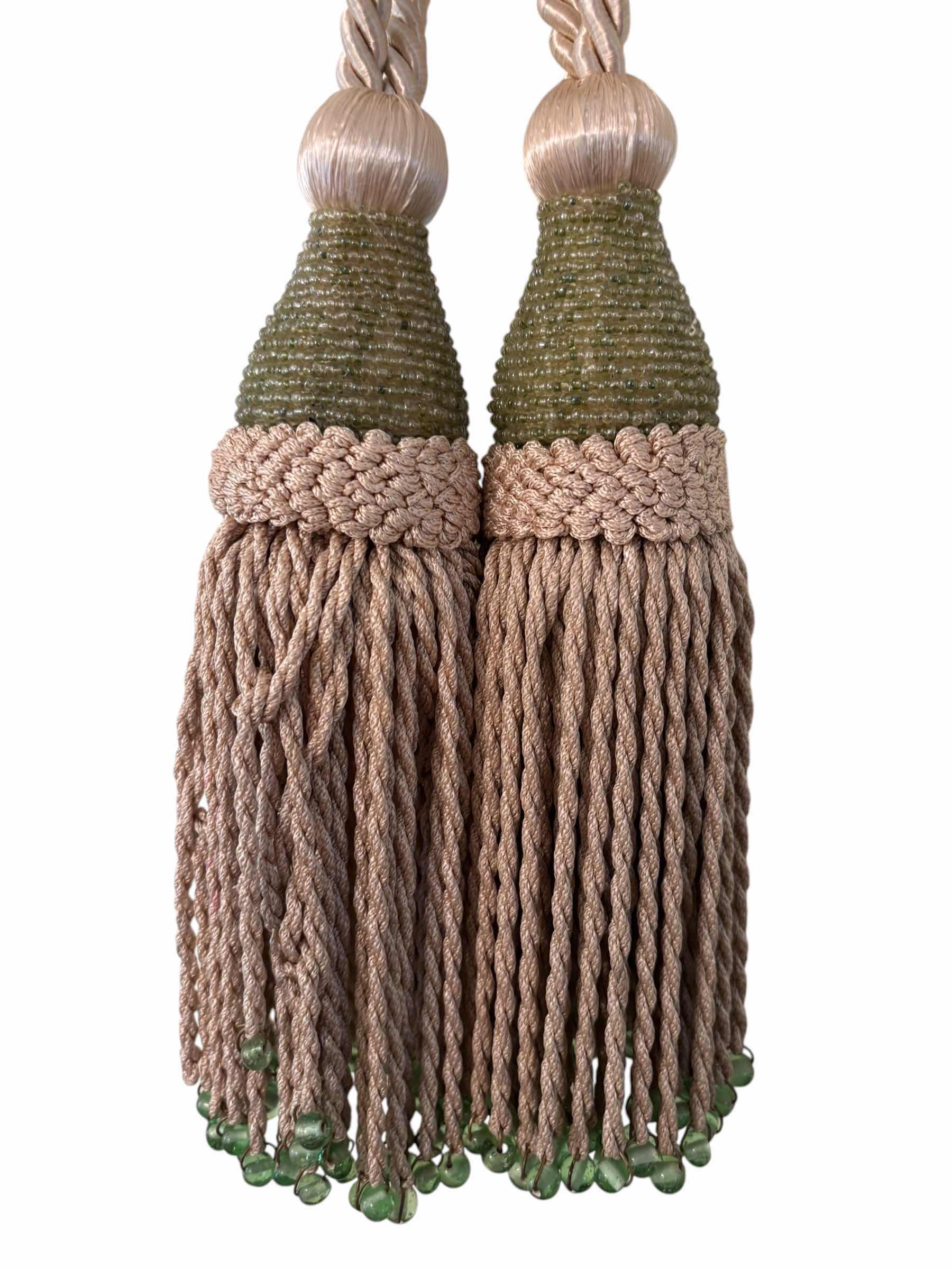 Photo 1 of DECORATIVE CURTAIN TIE BACKS (1 SET)