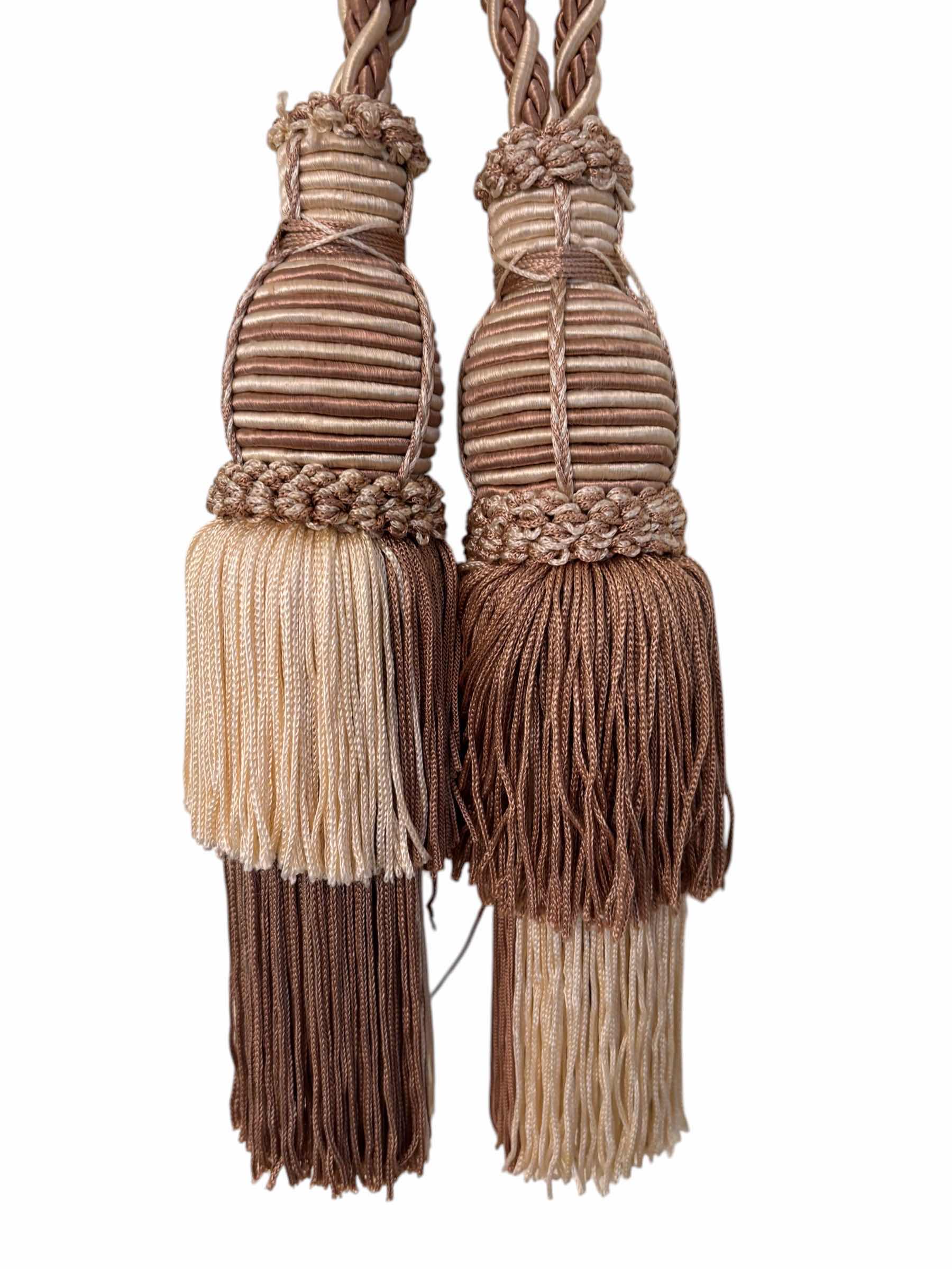 Photo 1 of DECORATIVE CURTAIN TIE BACKS (1 SET)