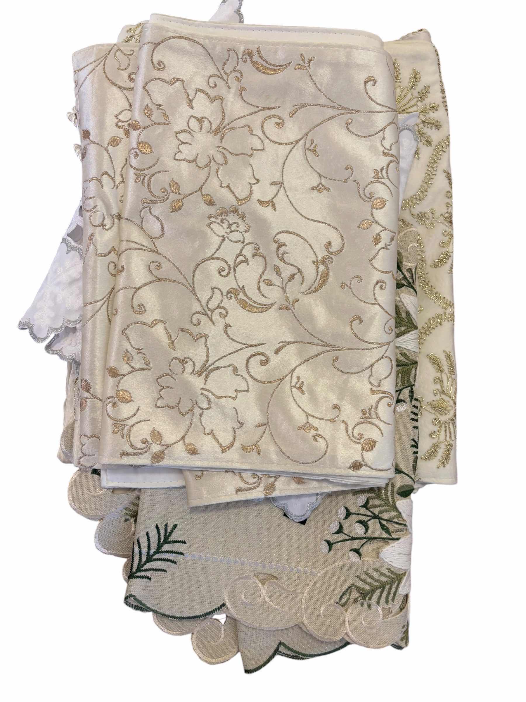 Photo 1 of MULTIPLE TABLE RUNNERS