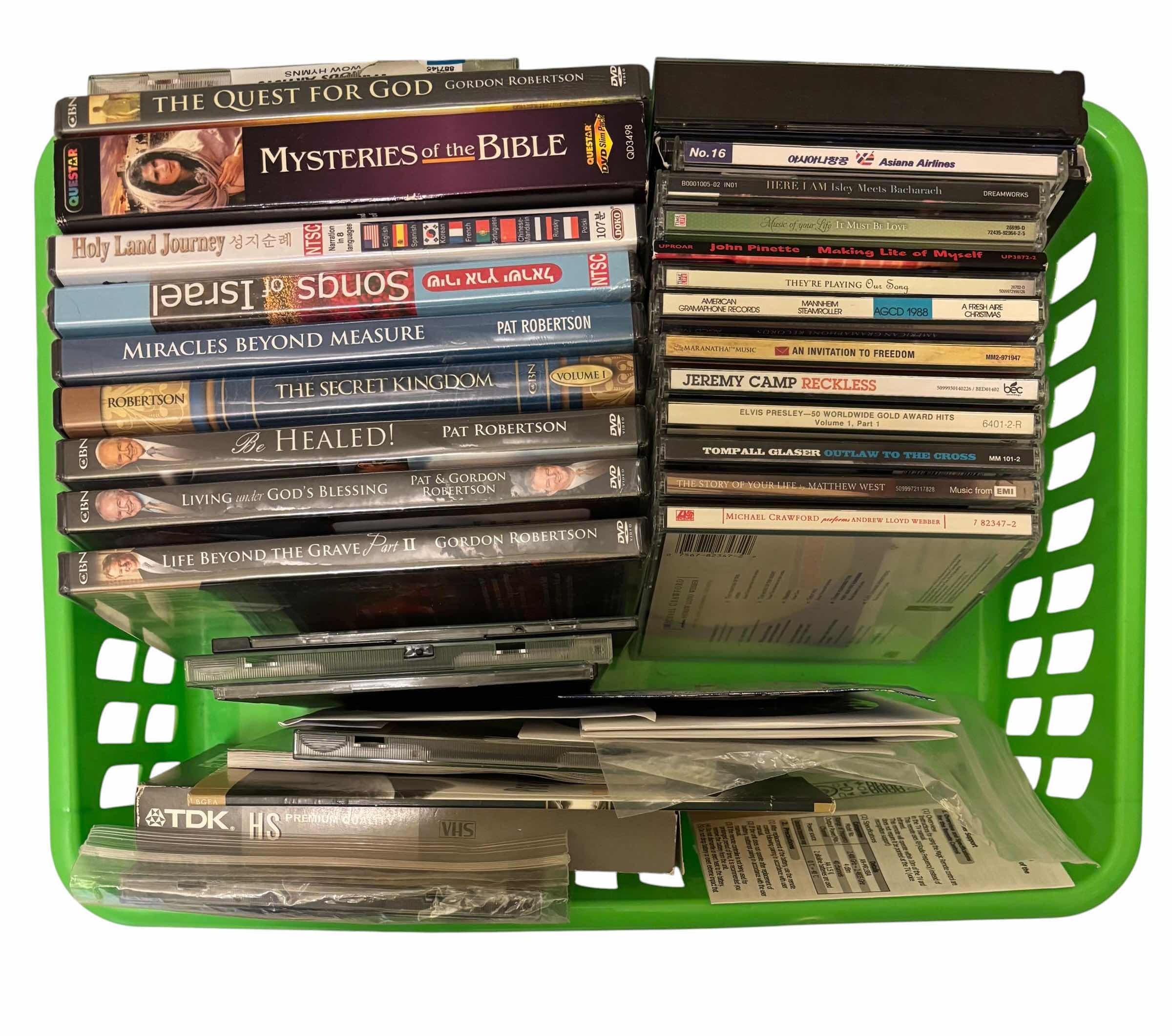 Photo 1 of COLLECTION OF CDS & DVDS