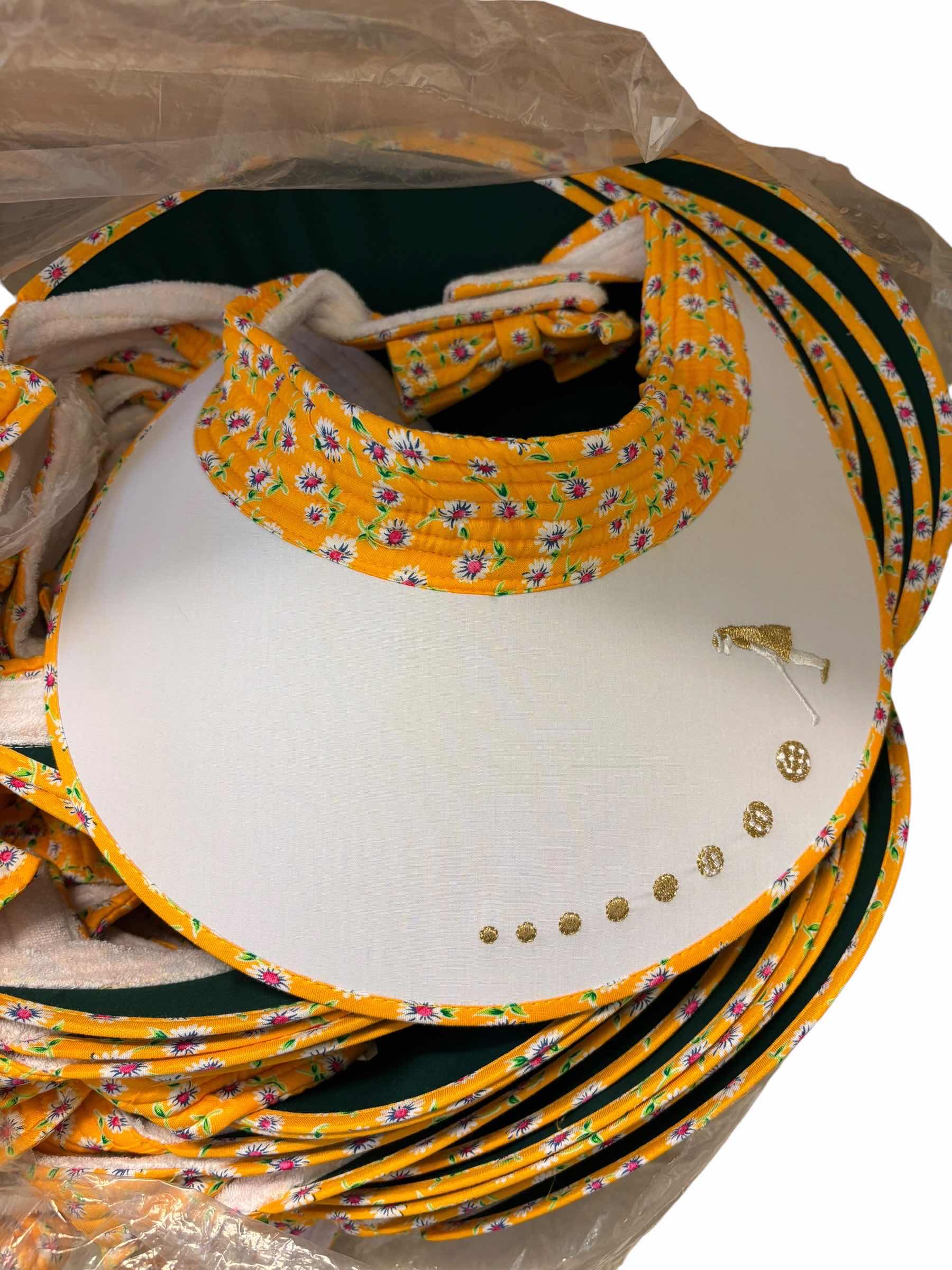 Photo 1 of BAG OF GOLFING VISORS