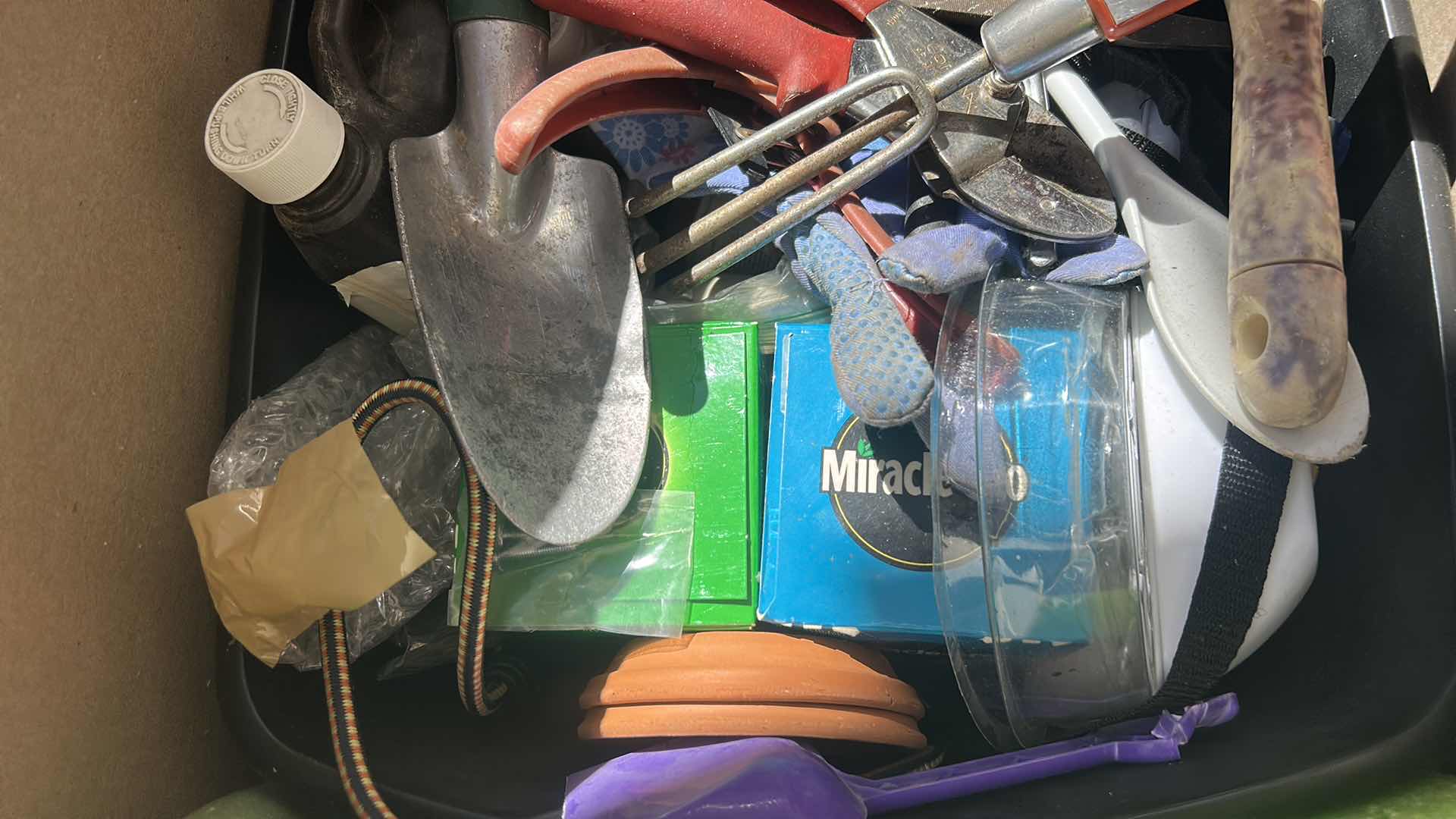 Photo 1 of BOX FULL OF GARDENING SUPPLIES, AND TOOLS