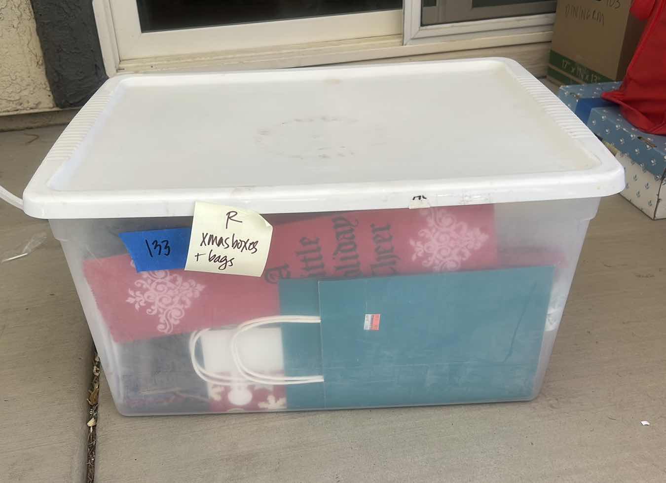 Photo 1 of CHRISTMAS BOXES AND GIFT BAGS