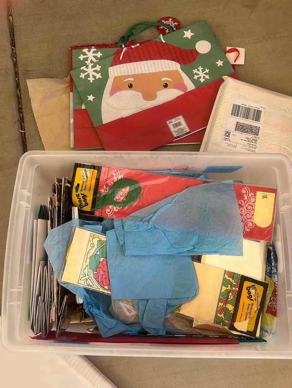 Photo 1 of CHRISTMAS BOXES AND GIFT BAGS