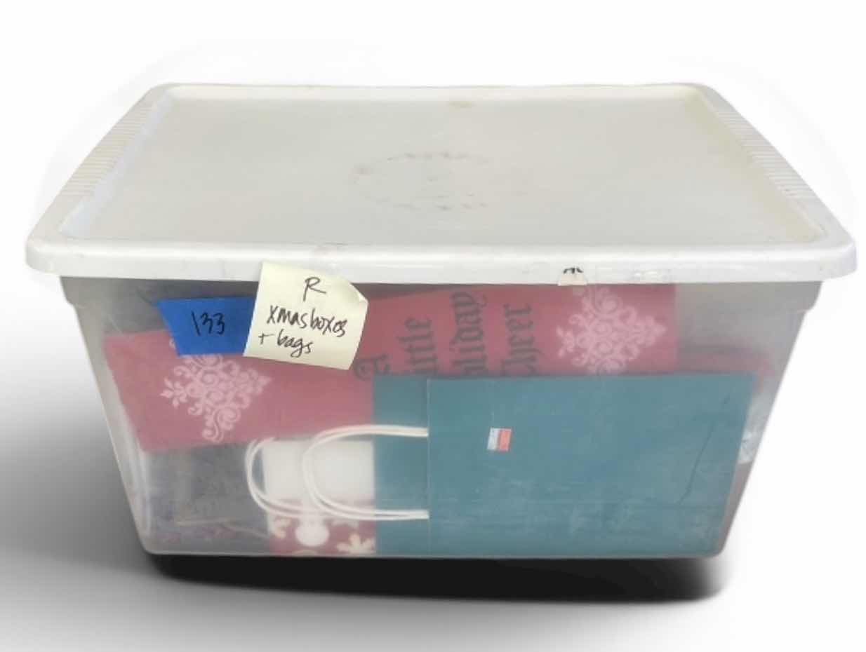 Photo 1 of CHRISTMAS BOXES AND GIFT BAGS