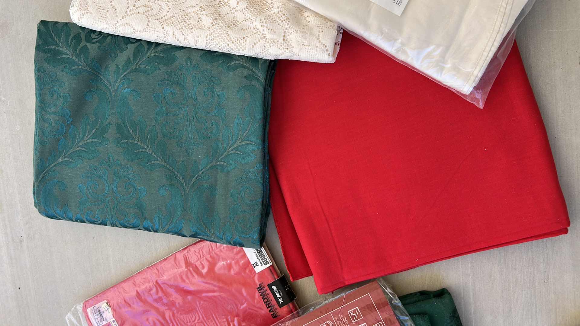 Photo 1 of CHRISTMAS TABLECLOTHS