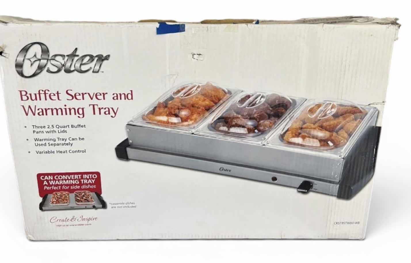 Photo 1 of OSTER BUFFET SERVER AND WARMING TRAY