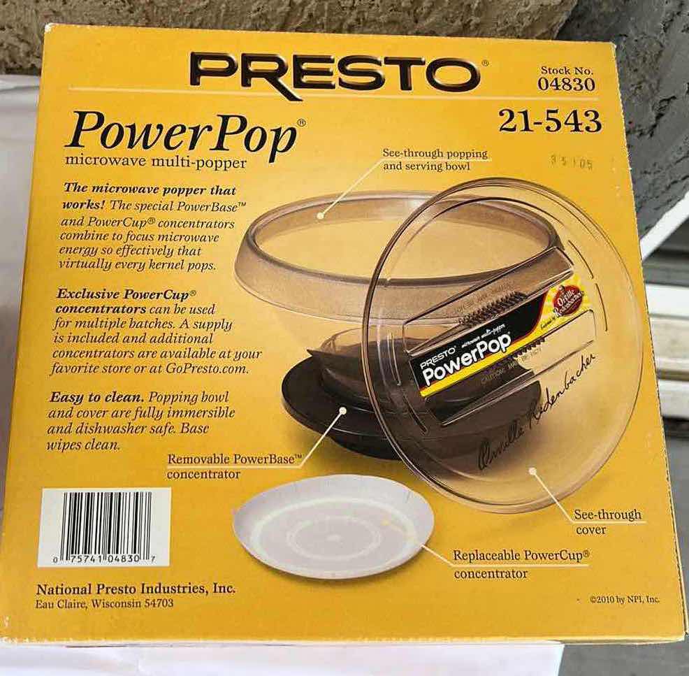 Photo 1 of PRESTO POP, PASTA BOAT AND SEVEN PIECE KITCHEN TOOL SET