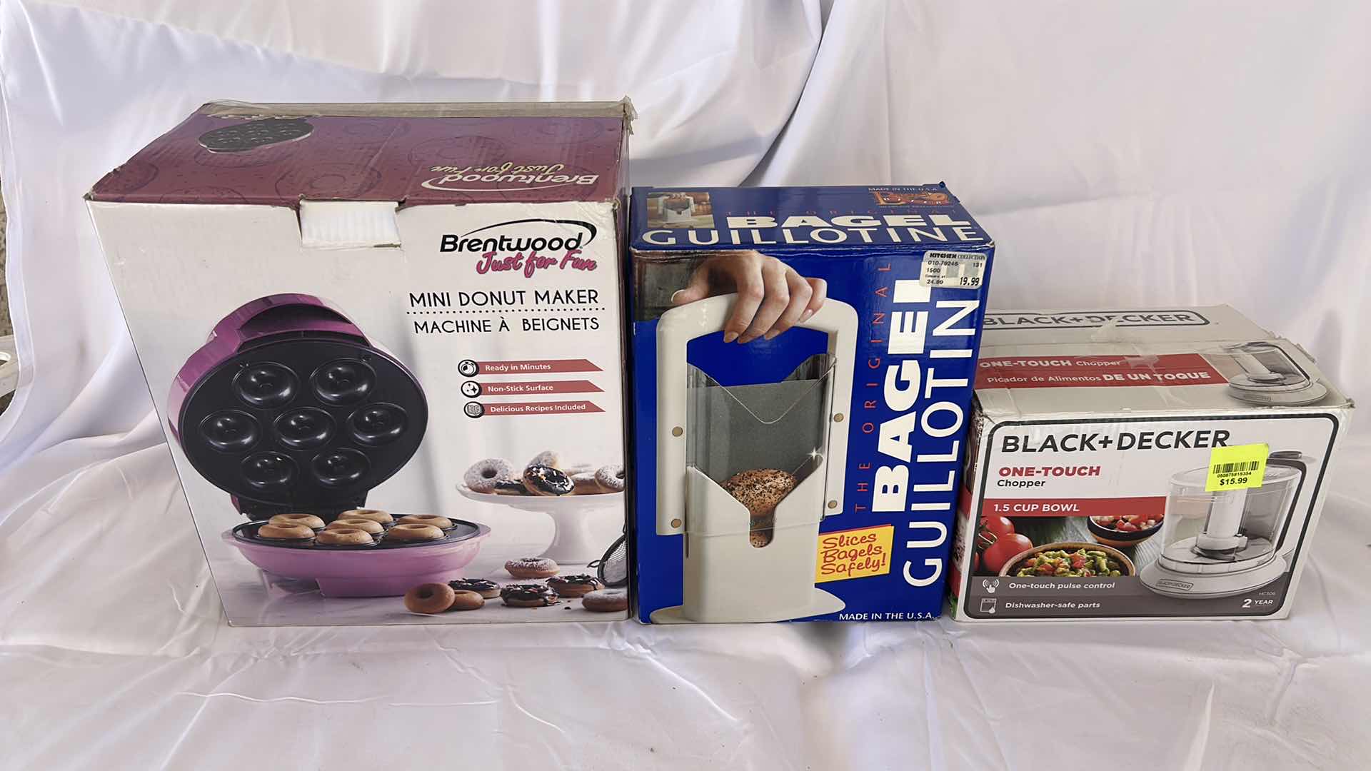 Photo 1 of KITCHEN GADGETS MINI DONUT, MAKER, BAGEL SLICER, AND MORE