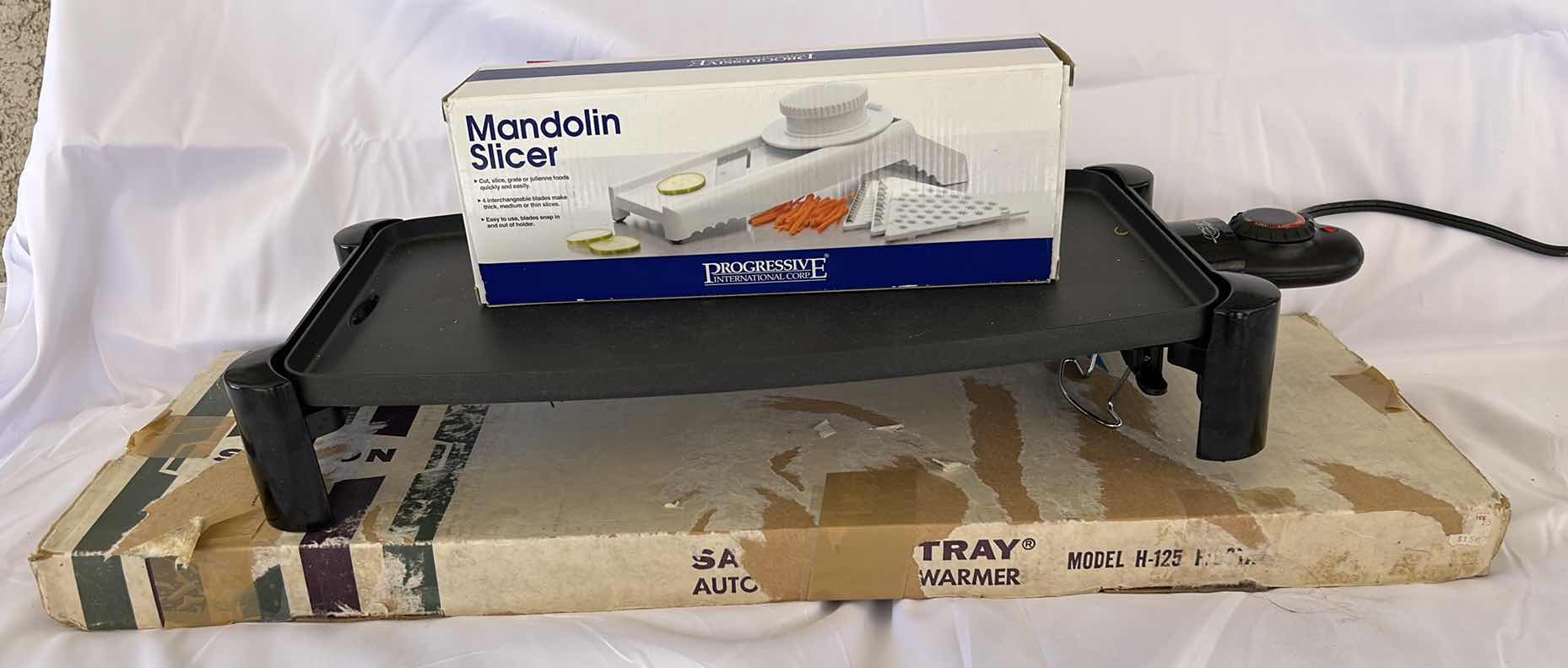 Photo 1 of MANDOLIN, SLICER, WARMING TRAY, AND GRIDDLE
